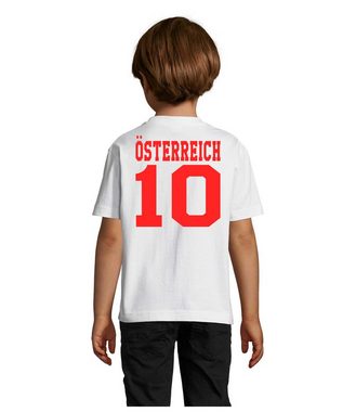 Blondie & Brownie T-Shirt Kinder Österreich Austria Sport Trikot Fußball Meister WM EM