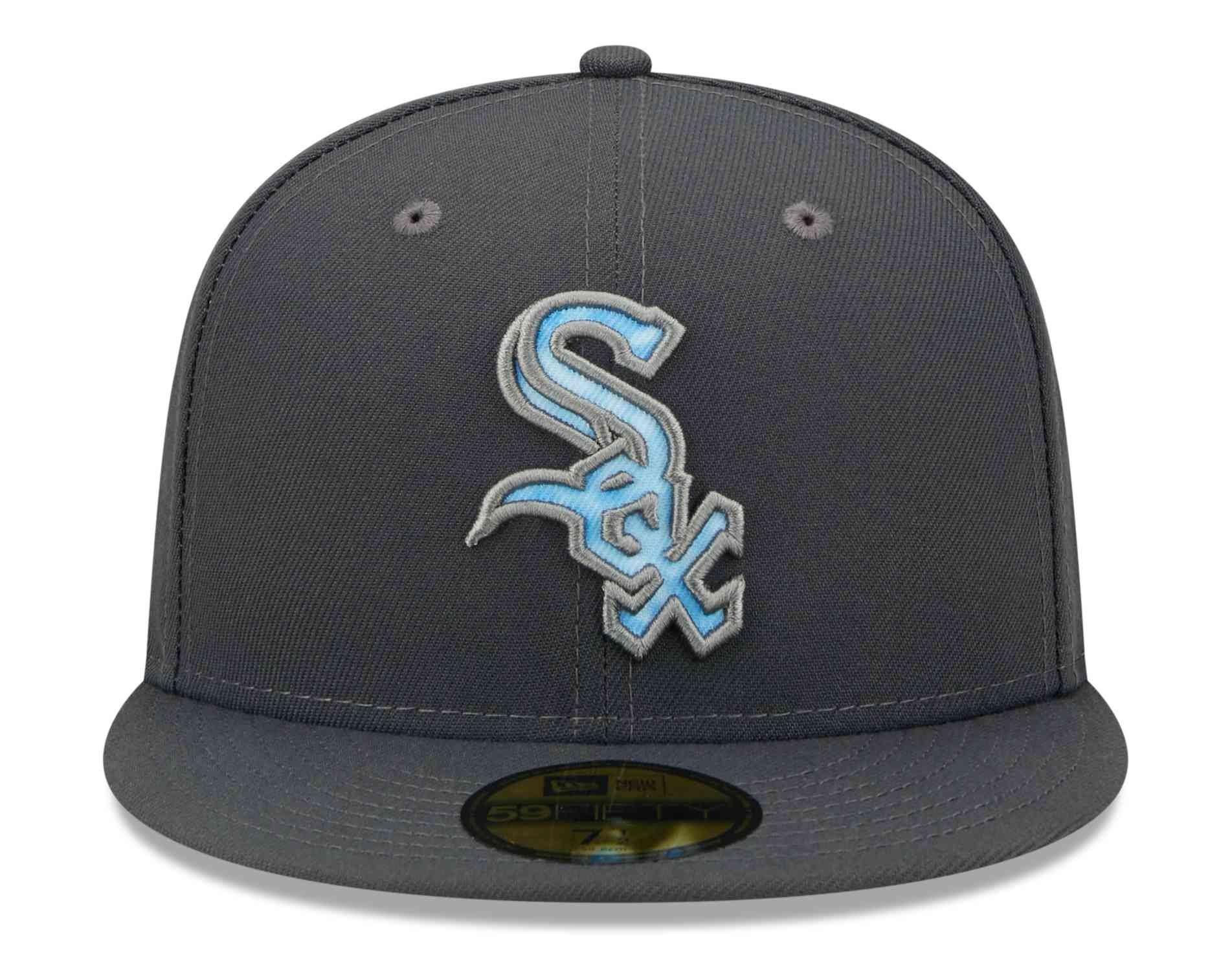 Sox MLB Fathers White Fitted Cap New 59Fifty 2022 Chicago Day Era