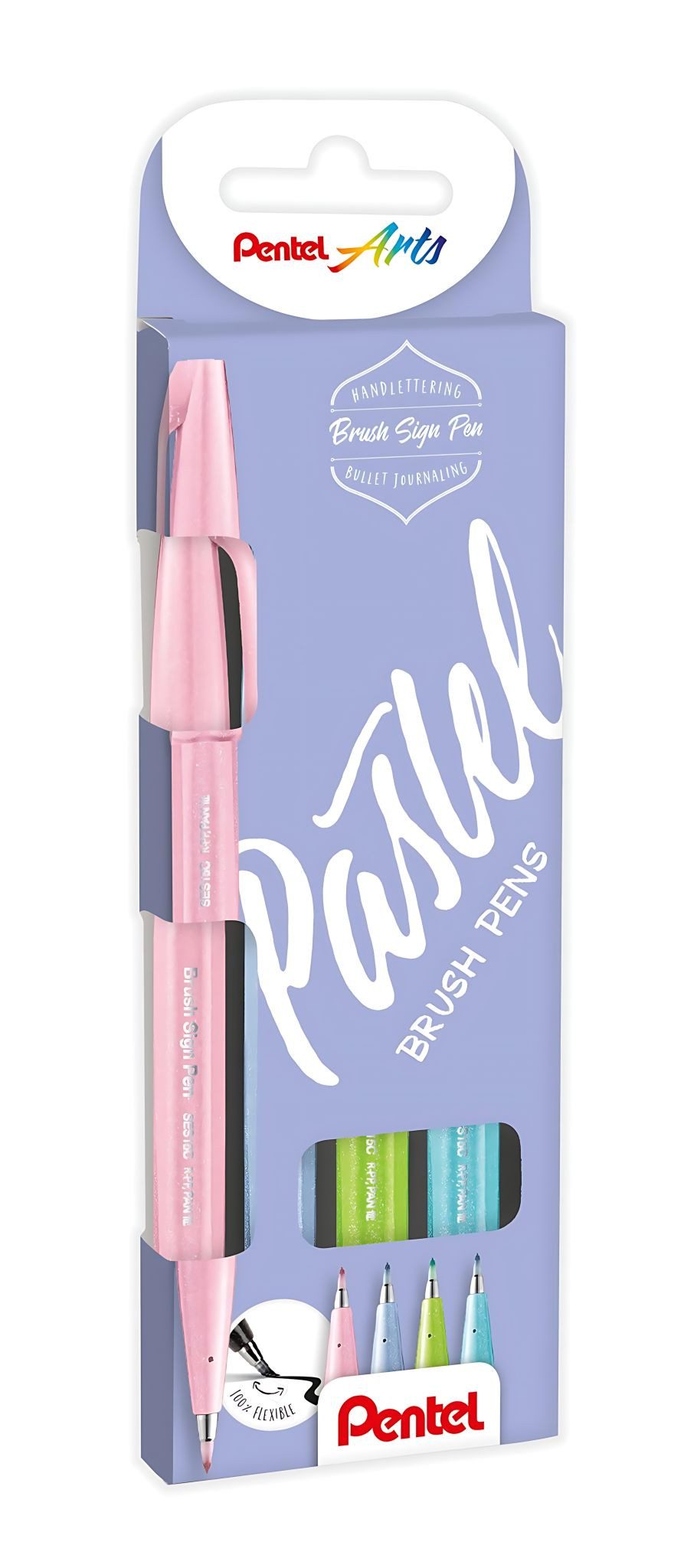 PENTEL Kalligraphie-Stift Pentel Kalligrafiestift Brush Sign Pen Set