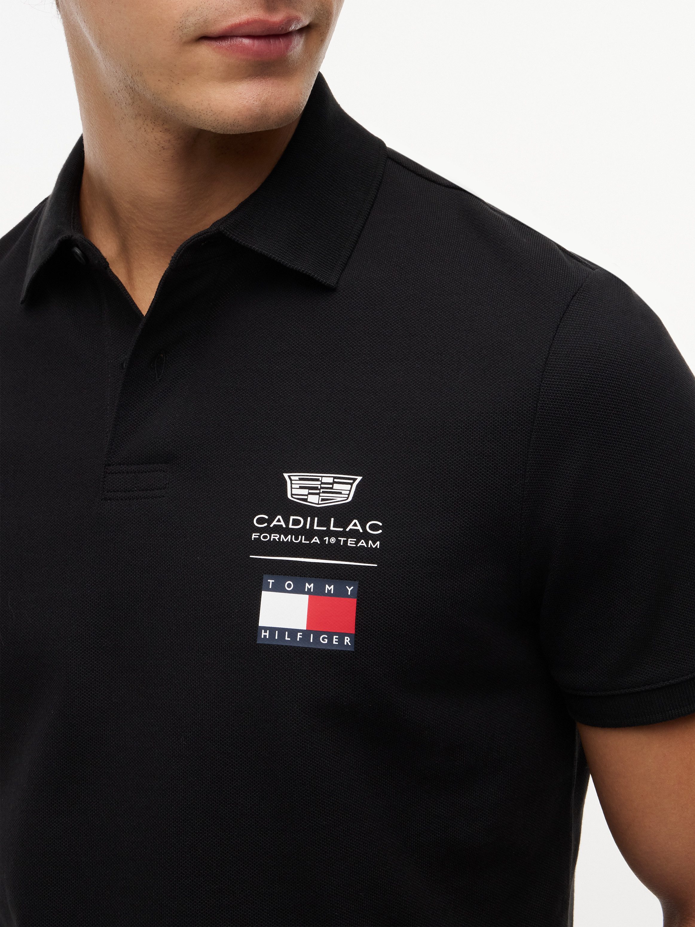 Tommy Hilfiger Poloshirt TH x Cadillac Formula 1 Team LOGO Unisex Special Collection Formula1