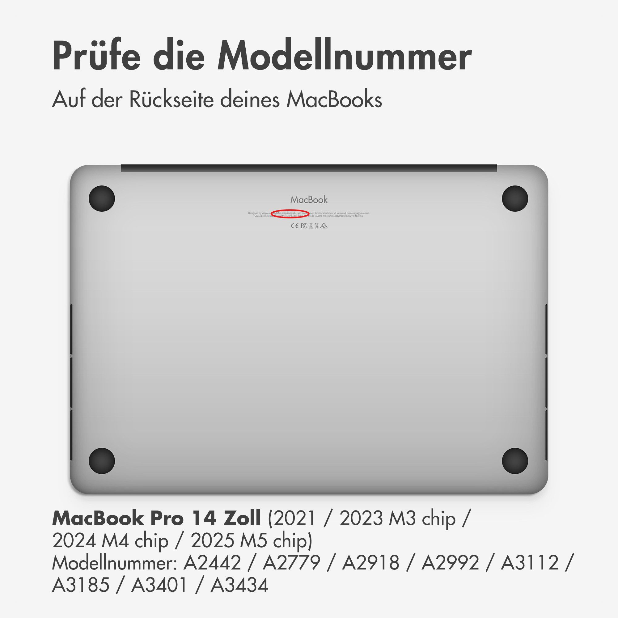 BURGA Laptop-Hülle Burga Hardshell Hülle Apple MacBook Pro 14 Zoll (2021 / 2023 M3 chip