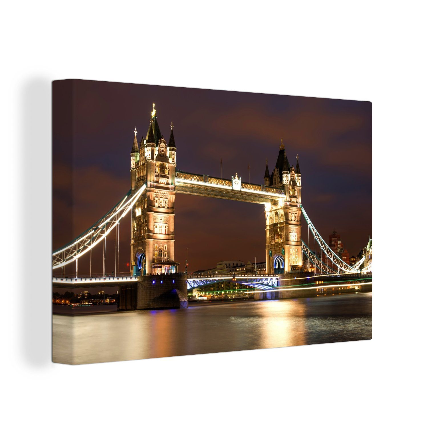 OneMillionCanvasses® Leinwandbild London - Nacht - günstig online kaufen