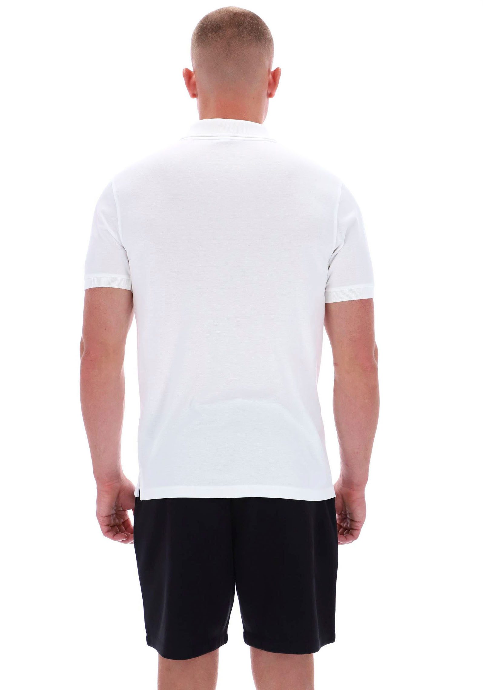 Reebok Poloshirt BLAZE EMBROIDERED SS POLO SHIRT Kurzarm-Design, mit Rundhalsausschnitt, aus Baumwolle – Bild 2 von 4