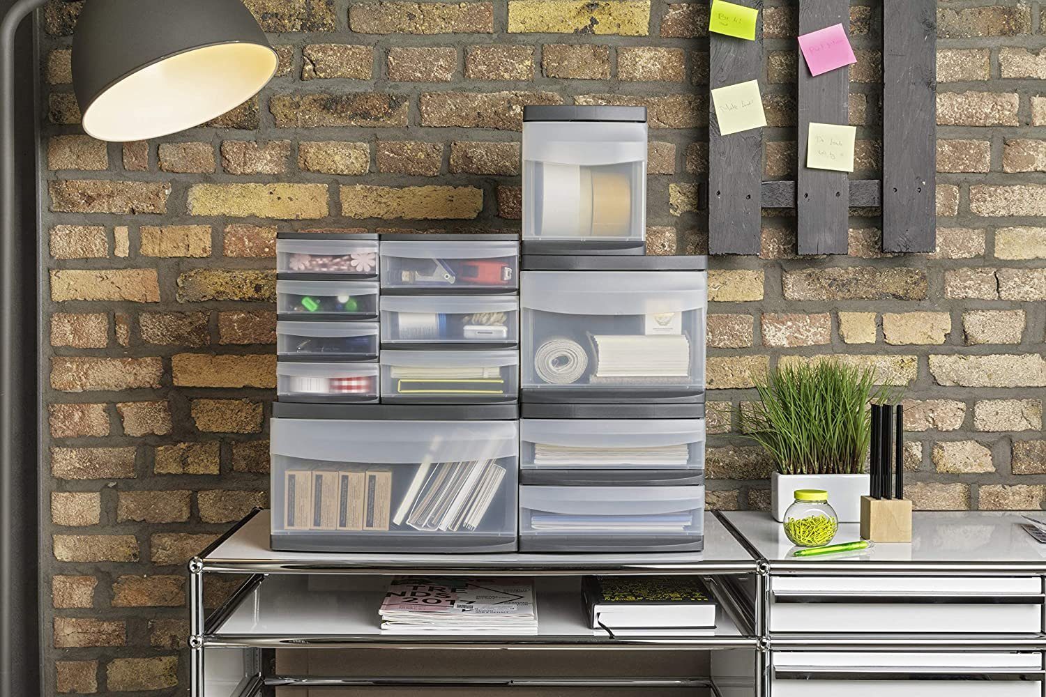 ROTHO Schubladenbox Systemix Schubladenbox mit 7l Schub, Kunststoff (PP)