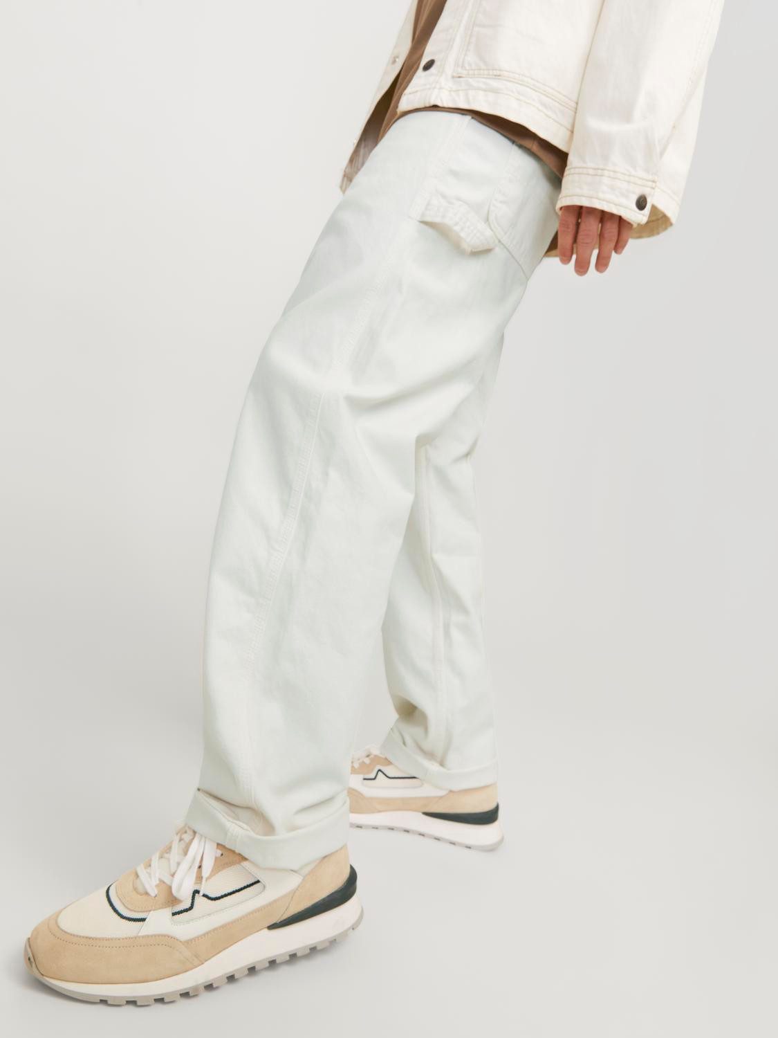 Jack & Jones Cargohose JPSTEDDIE CARPENTER PANTS NOOS