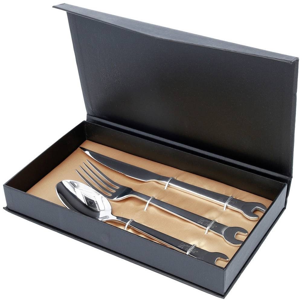 KS Tools Geschirr Besteck-Set, 3-tlg 11100, Edelstahl