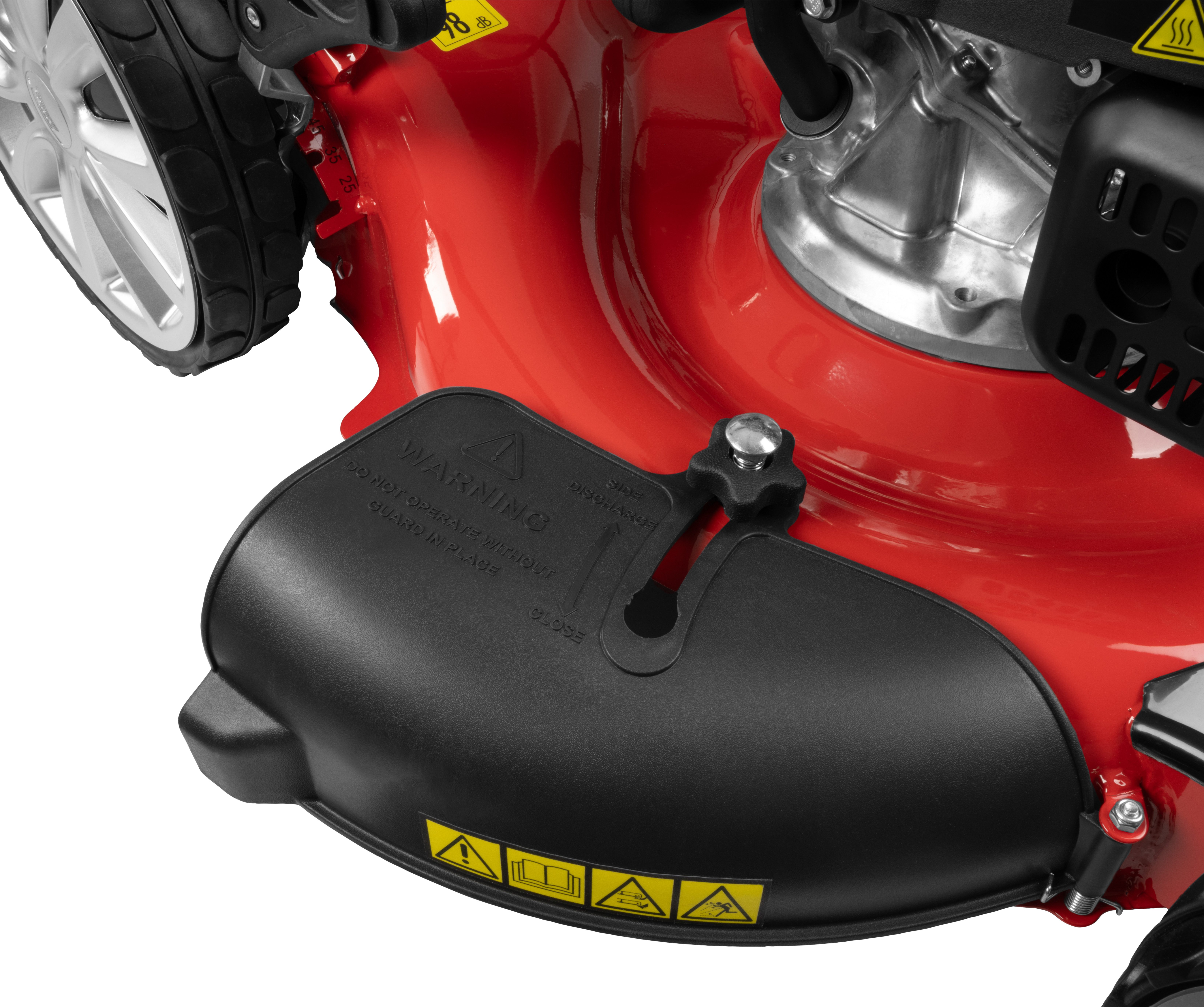 Güde Benzinrasenmäher BIG WHEELER 554.3 R, 55 cm Schnittbreite, 3 Funktionen: Mähen, Sammeln und Mulchen