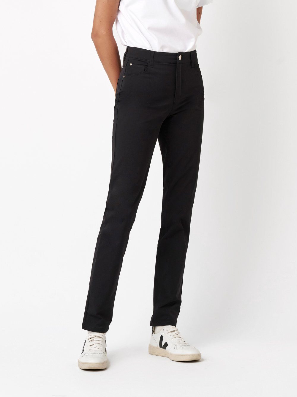 ROSNER Röhrenhose Audrey_003 (1-tlg) aus pflegeleichtem Techno-Stretch günstig online kaufen