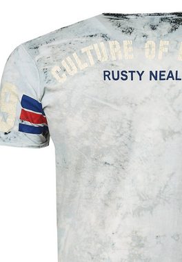 Rusty Neal T-Shirt in cooler Vintage-Optik