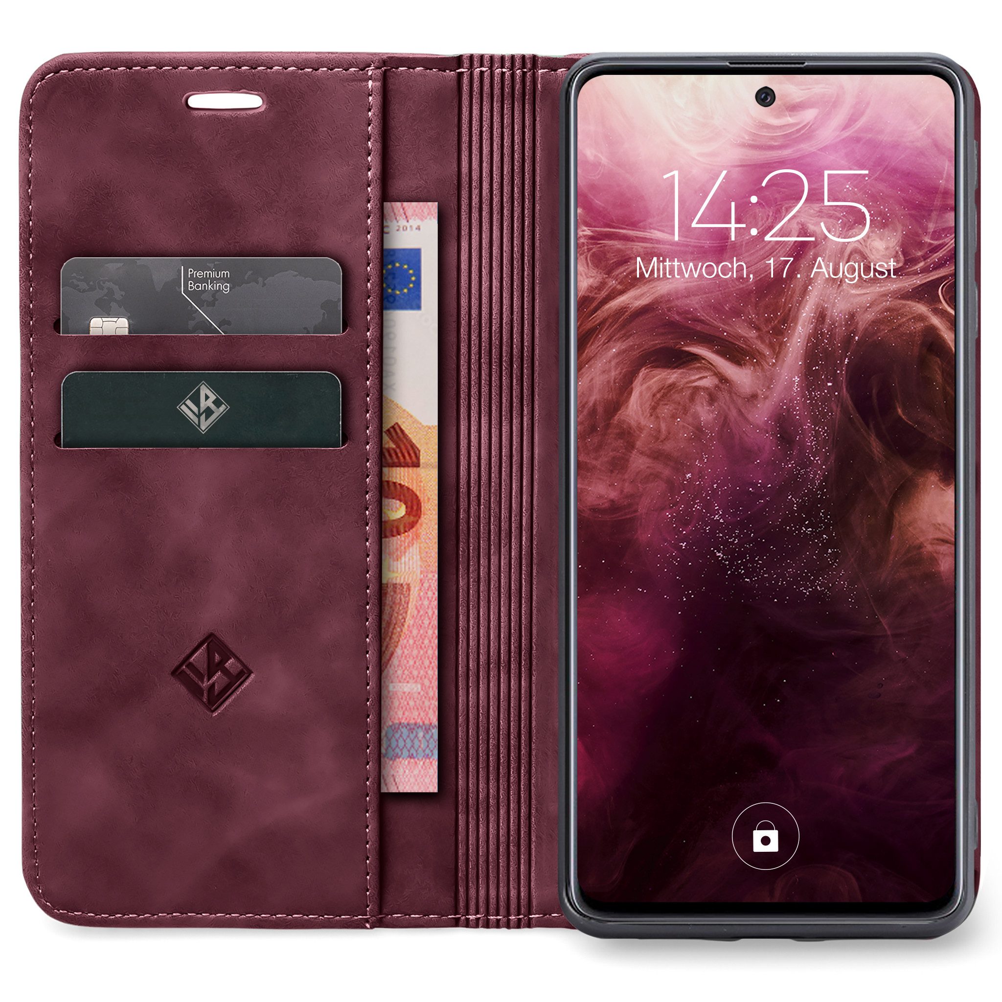 Tec-Expert Handyhülle Tasche Hülle für Xiaomi 15 Ultra 6.73 Zoll, 6.73, Cover Klapphülle Case mit Kartenfach Fliphülle aufstellbar