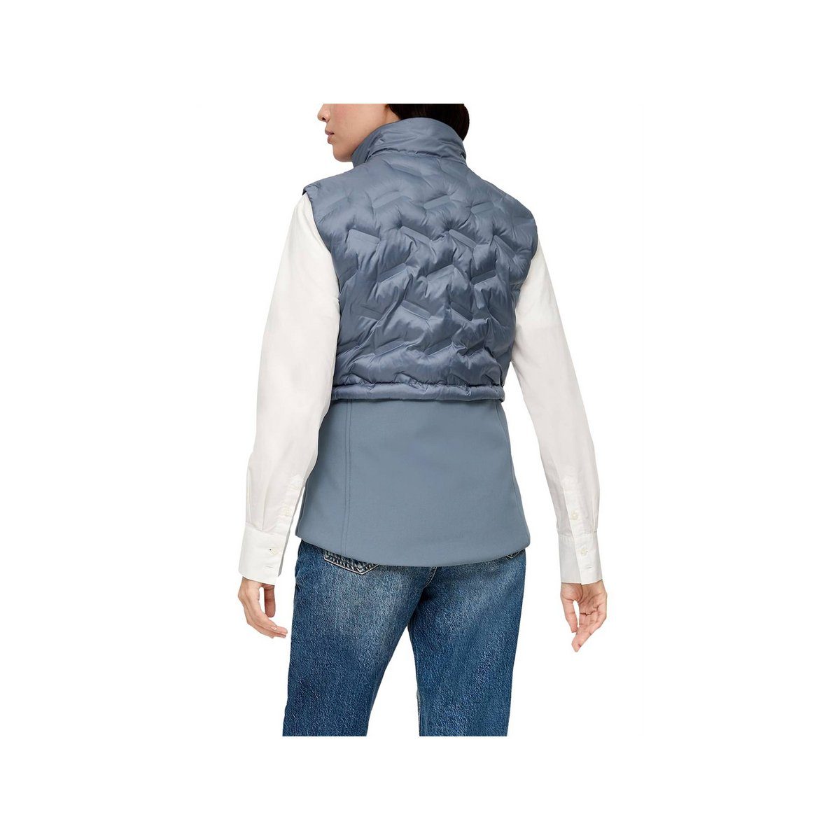 3-in-1-Funktionsjacke Weste für Damen in blau