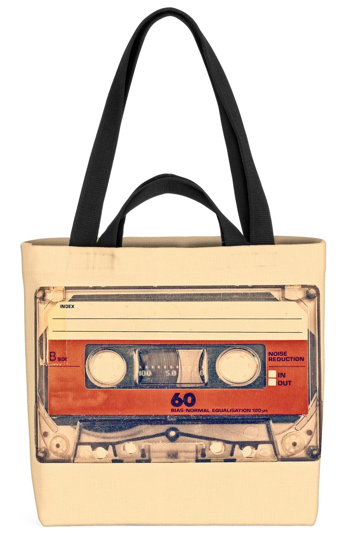 VOID Henkeltasche (1-tlg), Musik retro komp audio tape jahrgang kassette Retro musik DJ Kassette