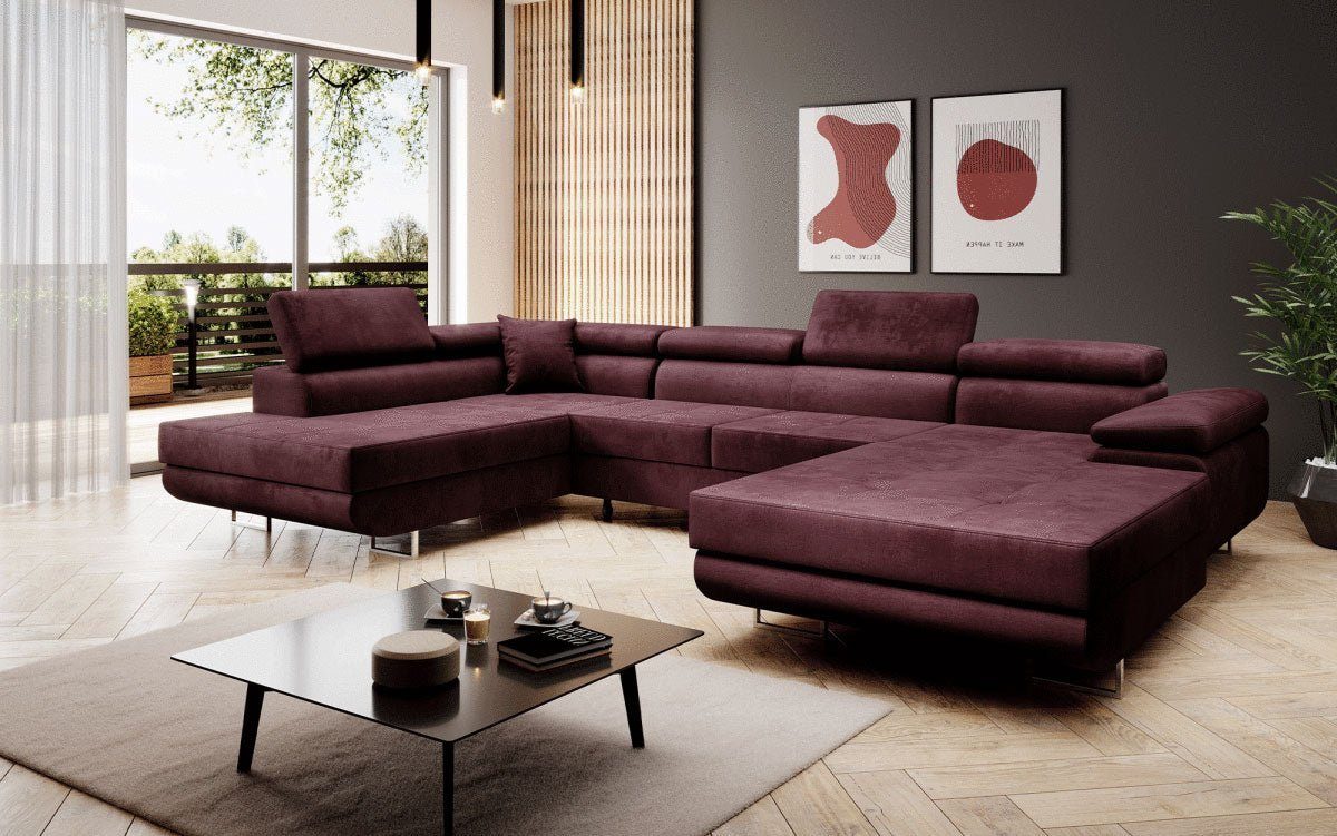 Luxusbetten24 Schlafsofa Designer Sofa Lago, mit günstig online kaufen