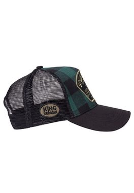 KingKerosin Trucker Cap Speed Lords mit Karo-Front