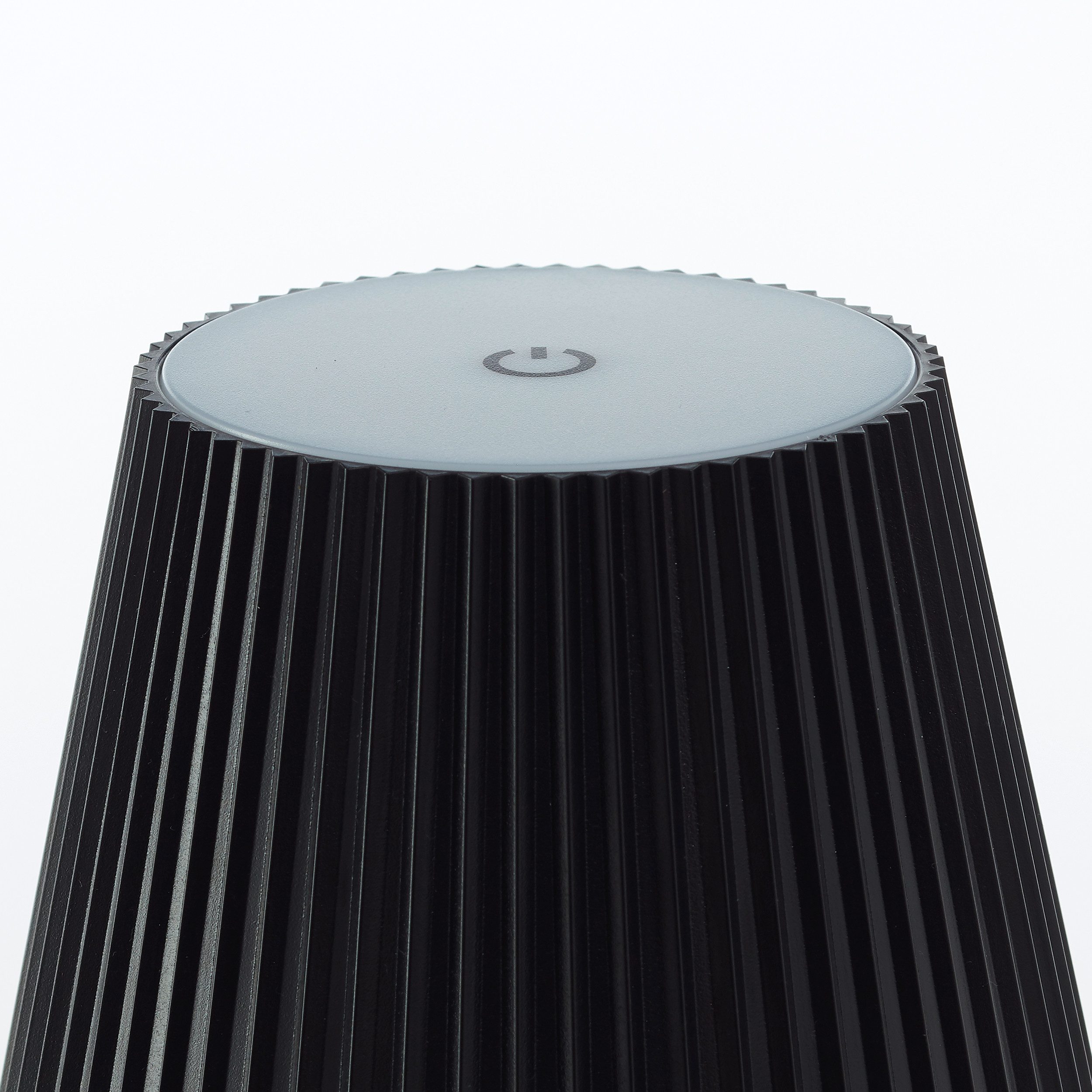 OTTO home LED Außen-Stehlampe Helliot, mehrere Helligkeitsstufen, LED fest integriert, Warmweiß, LED Akku-Leuchte, 125 cm, 340 lm, 3000K, Touchdimmer