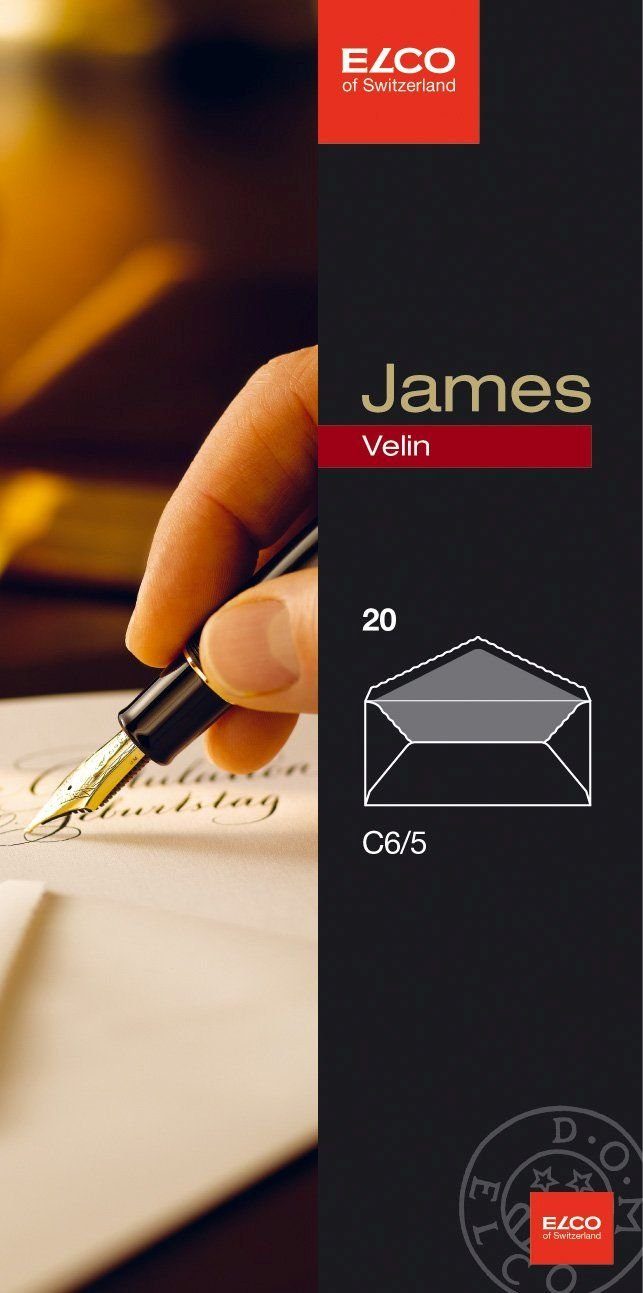 Classic Velin, mit ELCO Wasserzeic Kugelschreiber C6/5 - Briefumschlag