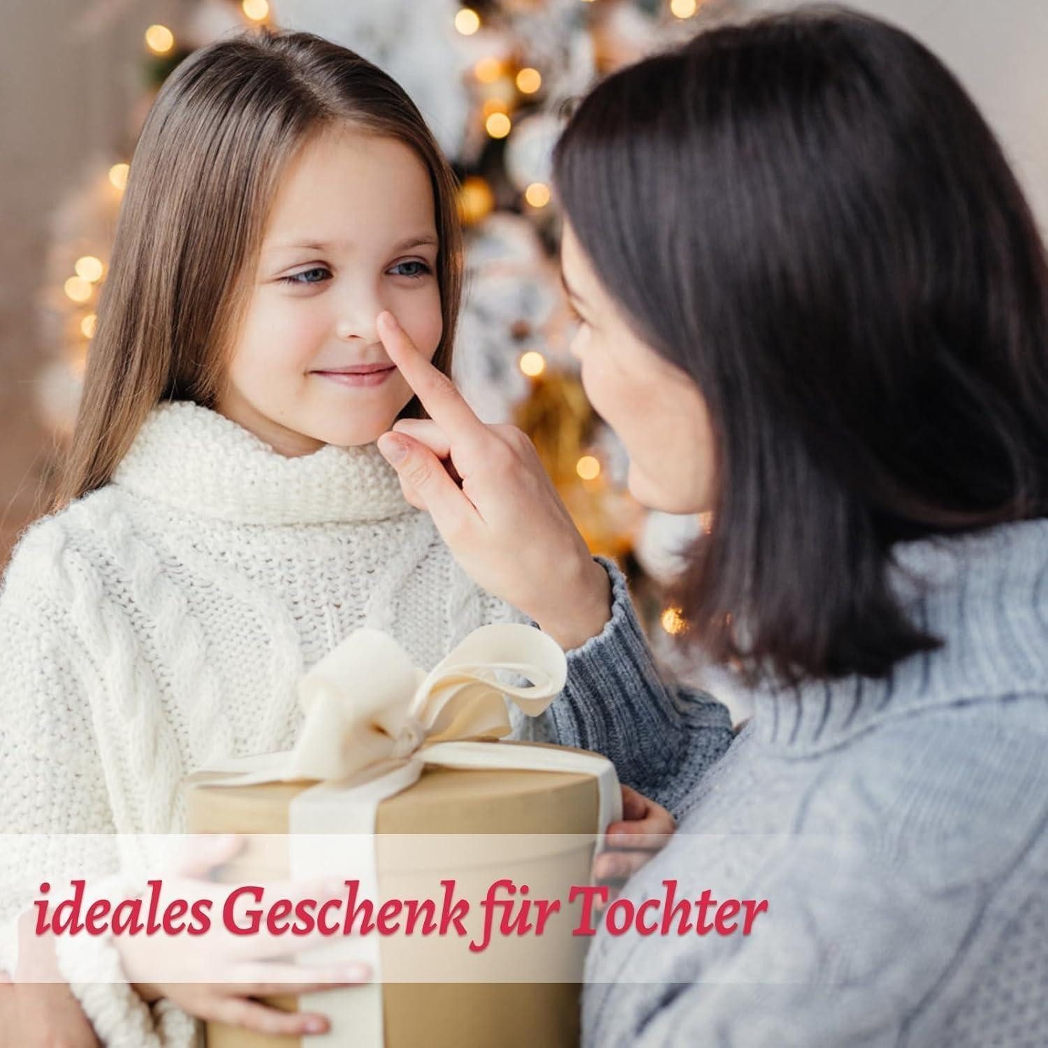 LuxusKollektion Acrylglasbild Acrylherz Mutter Tochter Geschenk Deko, (1 St) – Bild 2 von 5