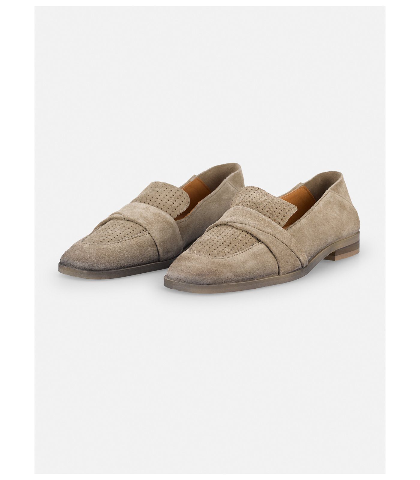 Felmini Wide Fit Slipper Leder Slipper