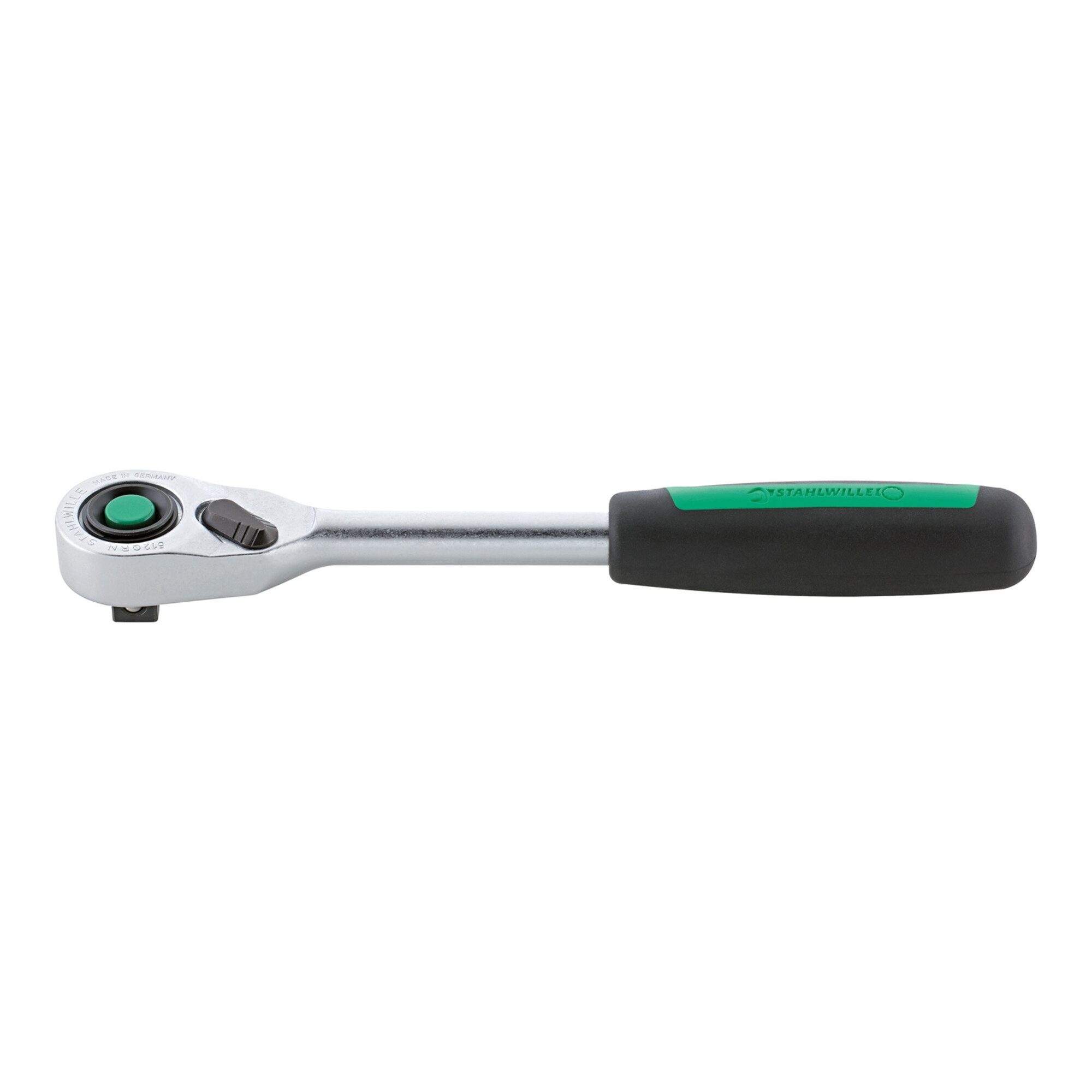 Stahlwille Ratsche Stahlwille 1/2" (12,5mm) Feinzahnknarre RSW.4.5° L.265,5mm a 23 mm
