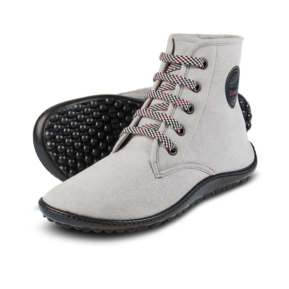 Leguano Chester light hellgrau Barfußschuh