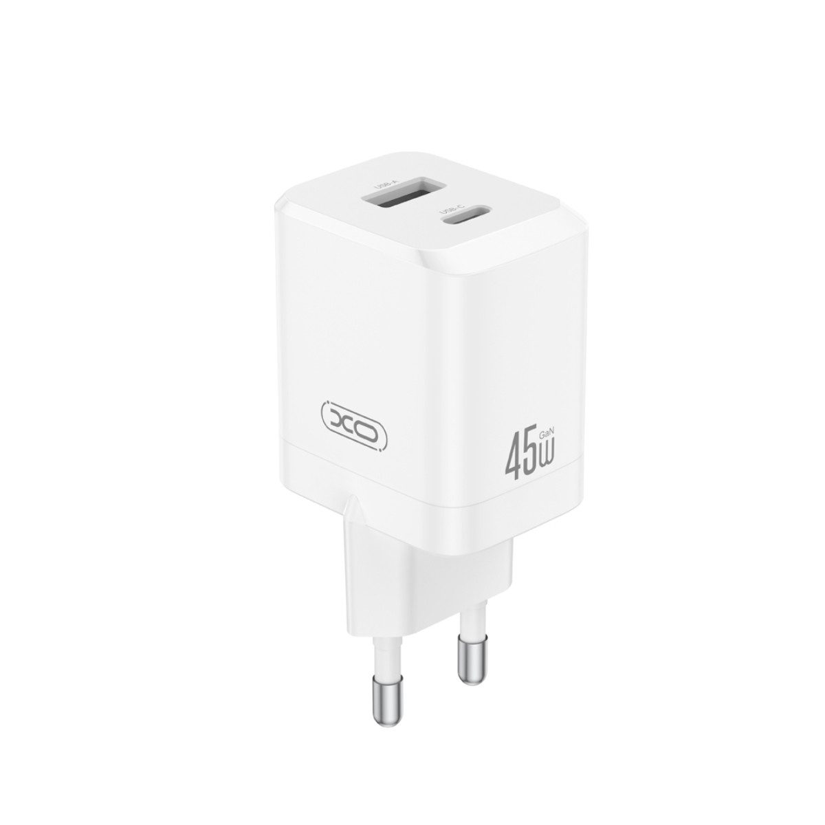 XO CE36 USB-Ladegerät (3000 mA, Ladegerät ohne Kabel, Dual-Port-Ladegerät mit Schnellladefunktion)