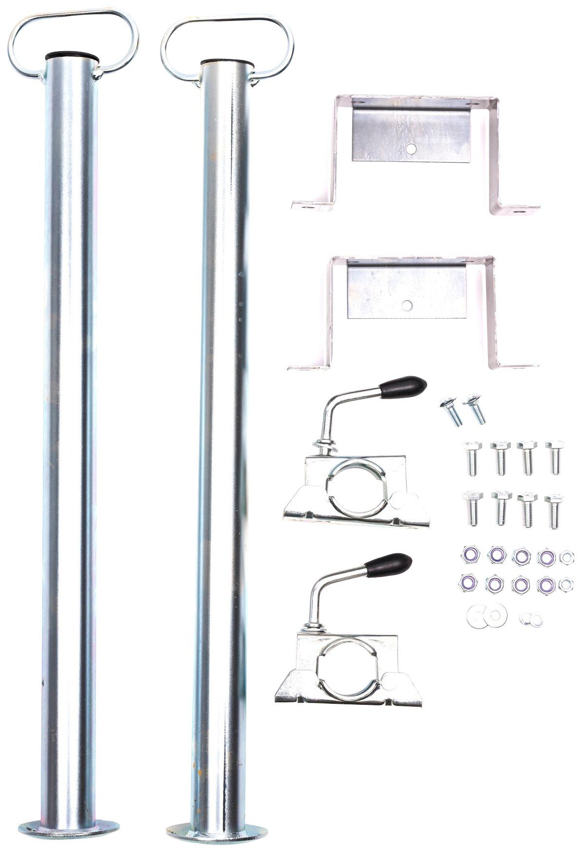 STEMA PKW-Anhänger Basic 850 Set 80 cm und Zubehör, max. 673 kg, gebremst – Bild 4 von 5