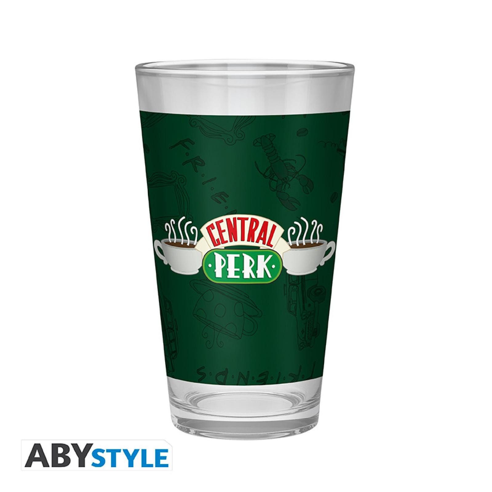 ABYstyle Tasse FRIENDS - Large Glass - 400ml - Central Perk - box