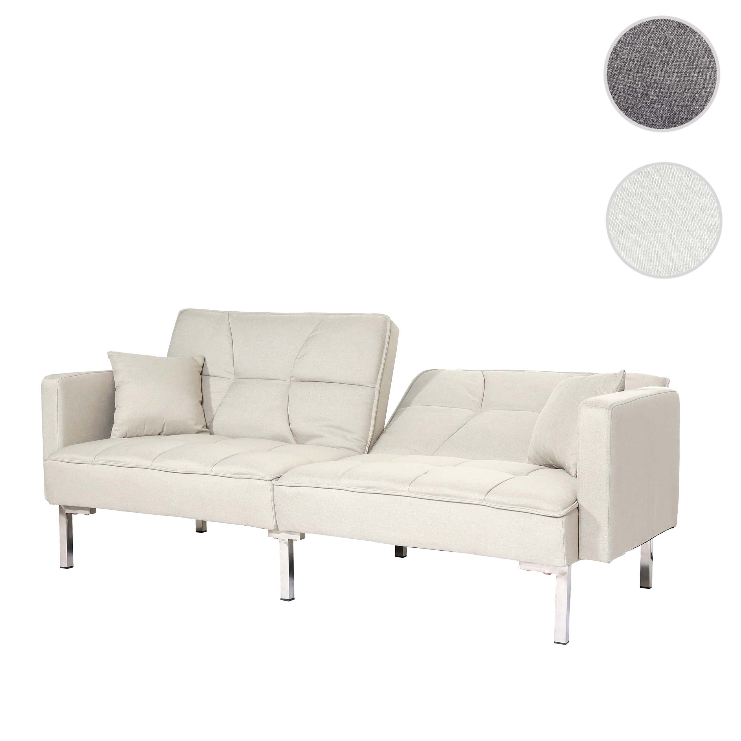 Dekorative kg | creme-beige Maximale Inklusive 250 Kissen MCW-K65, MCW Schlafsofa Belastbarkeit: Ziernaht, 2 beige