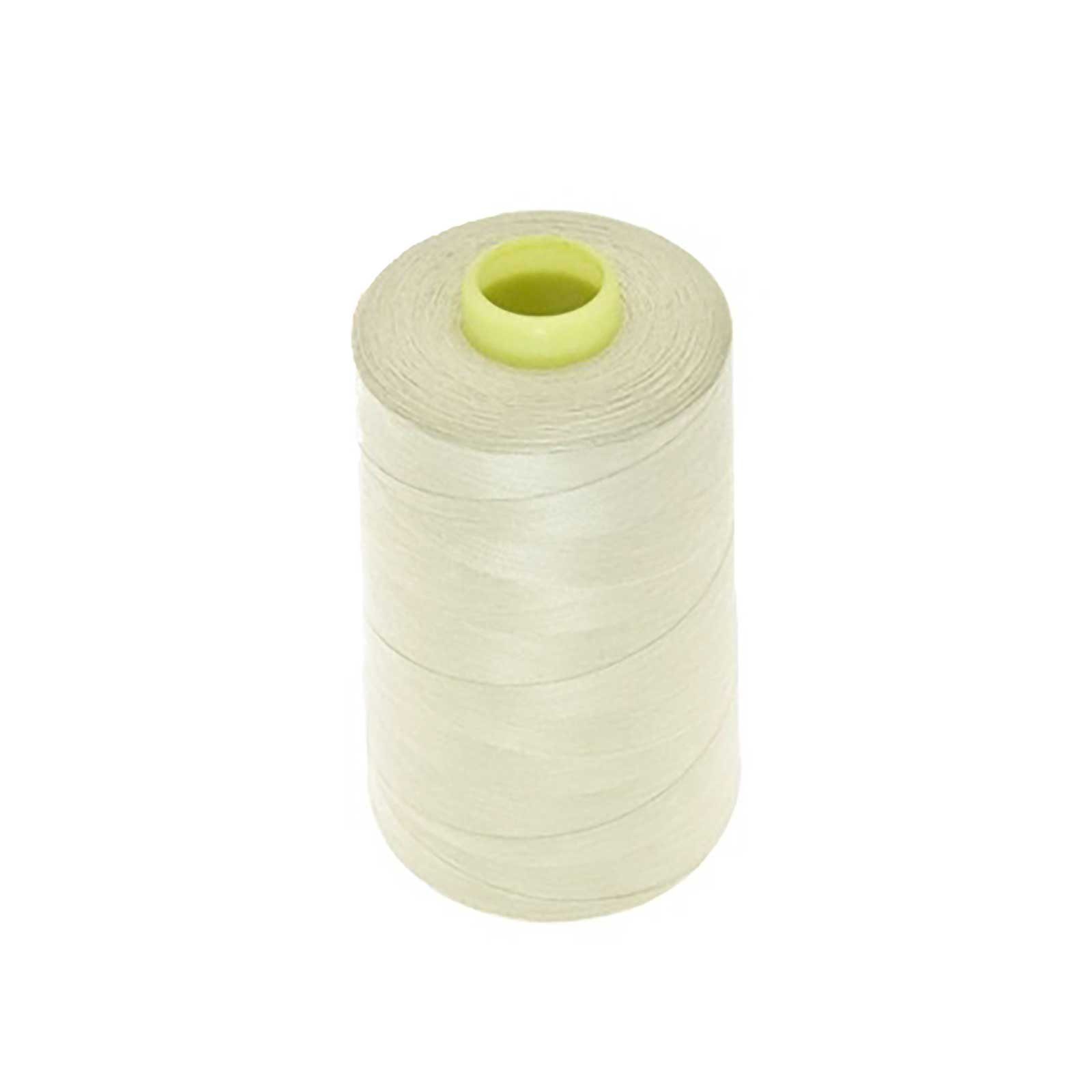 maDDma Universal Nähgarn Polyester 1 Spule 40/2 120er 1000m Nähgarn, 1000 m, A677 perlweiß