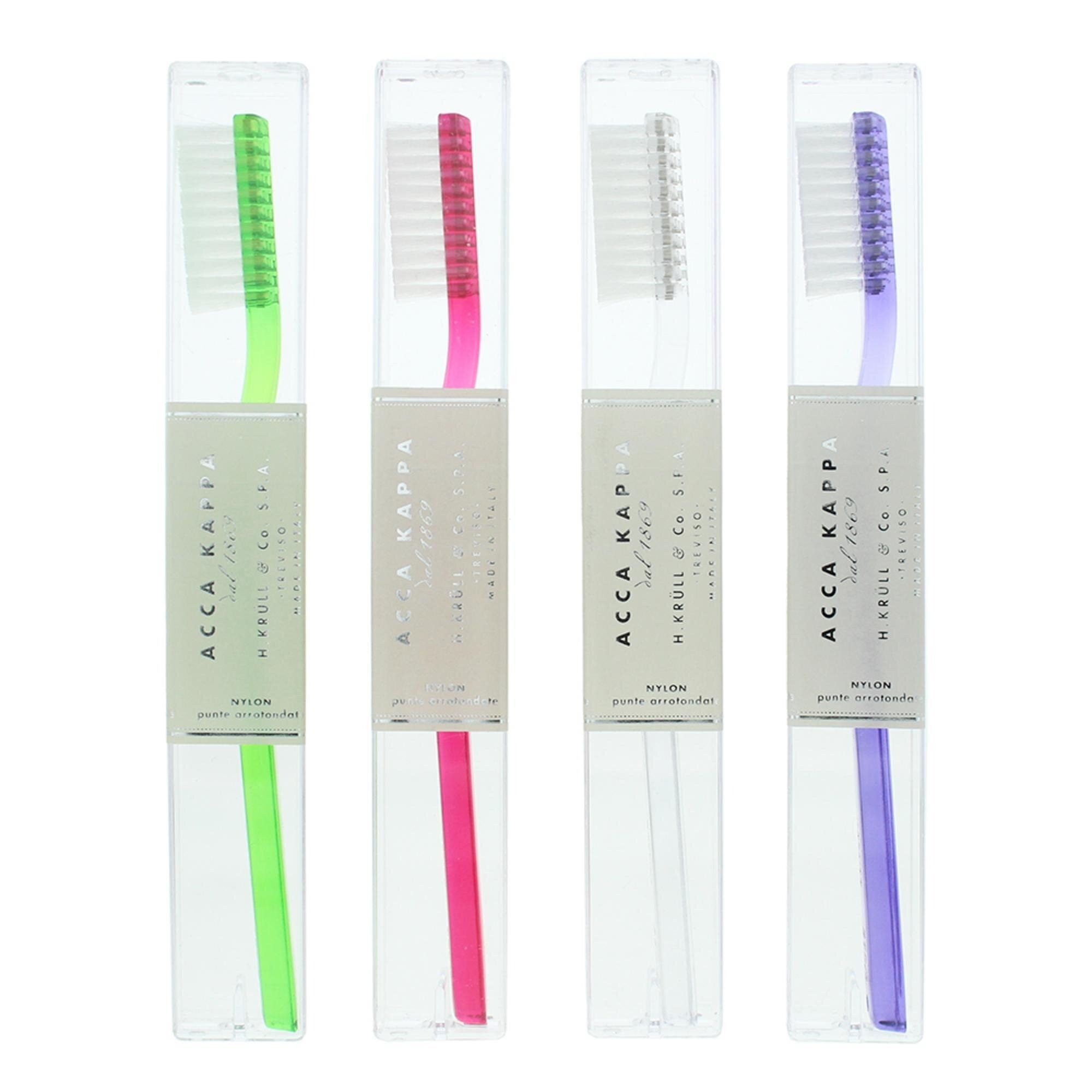 Acca Kappa Zahnbürste Acca Kappa Soft Nylon Bristle Toothbrush