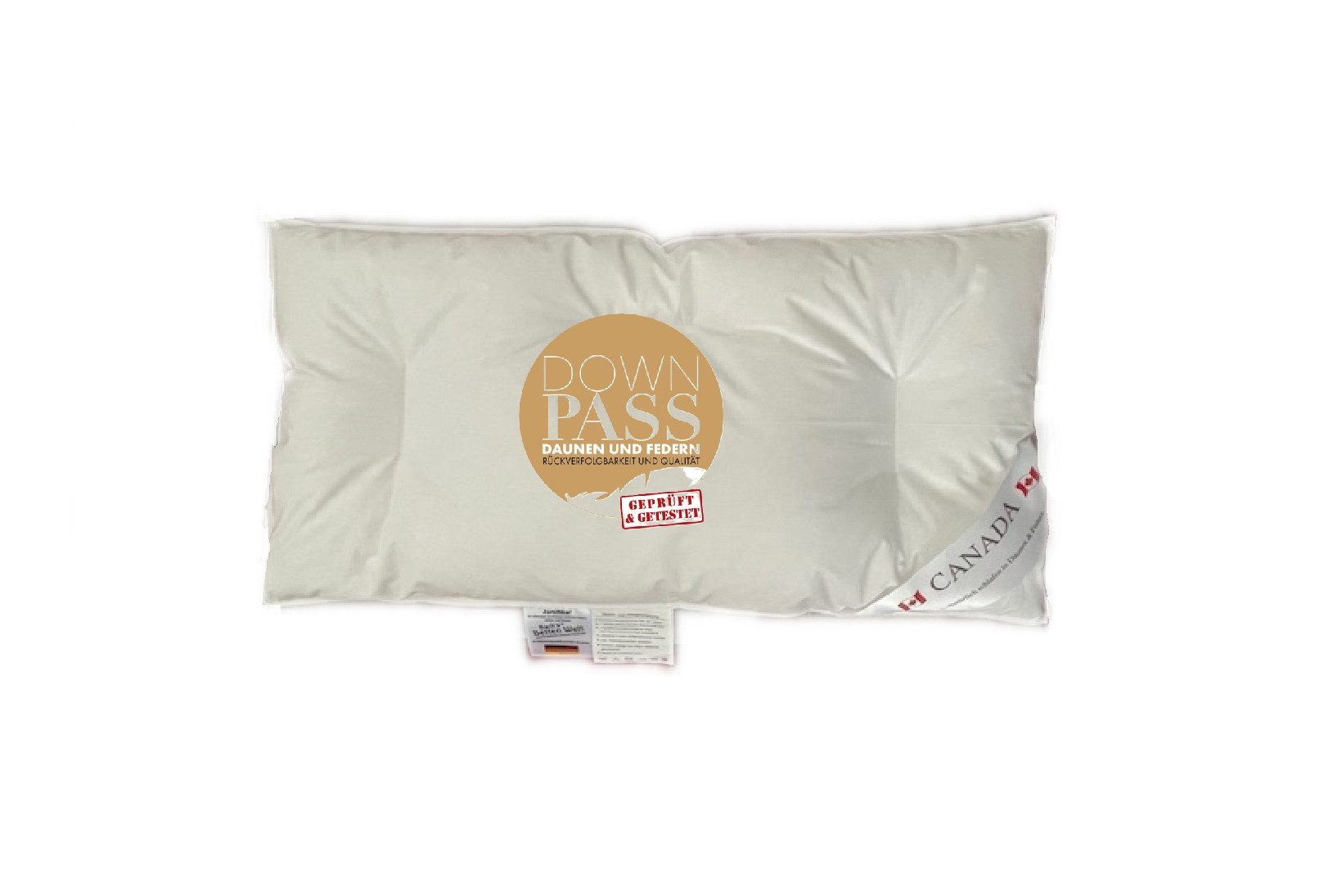 Canada Bauchschläferkissen Bauchschläferkissen Daunenkissen U Steppung, Füllung: Klasse 1, Bauchschläfer, Bauchschläferkissen, Flachkissen
