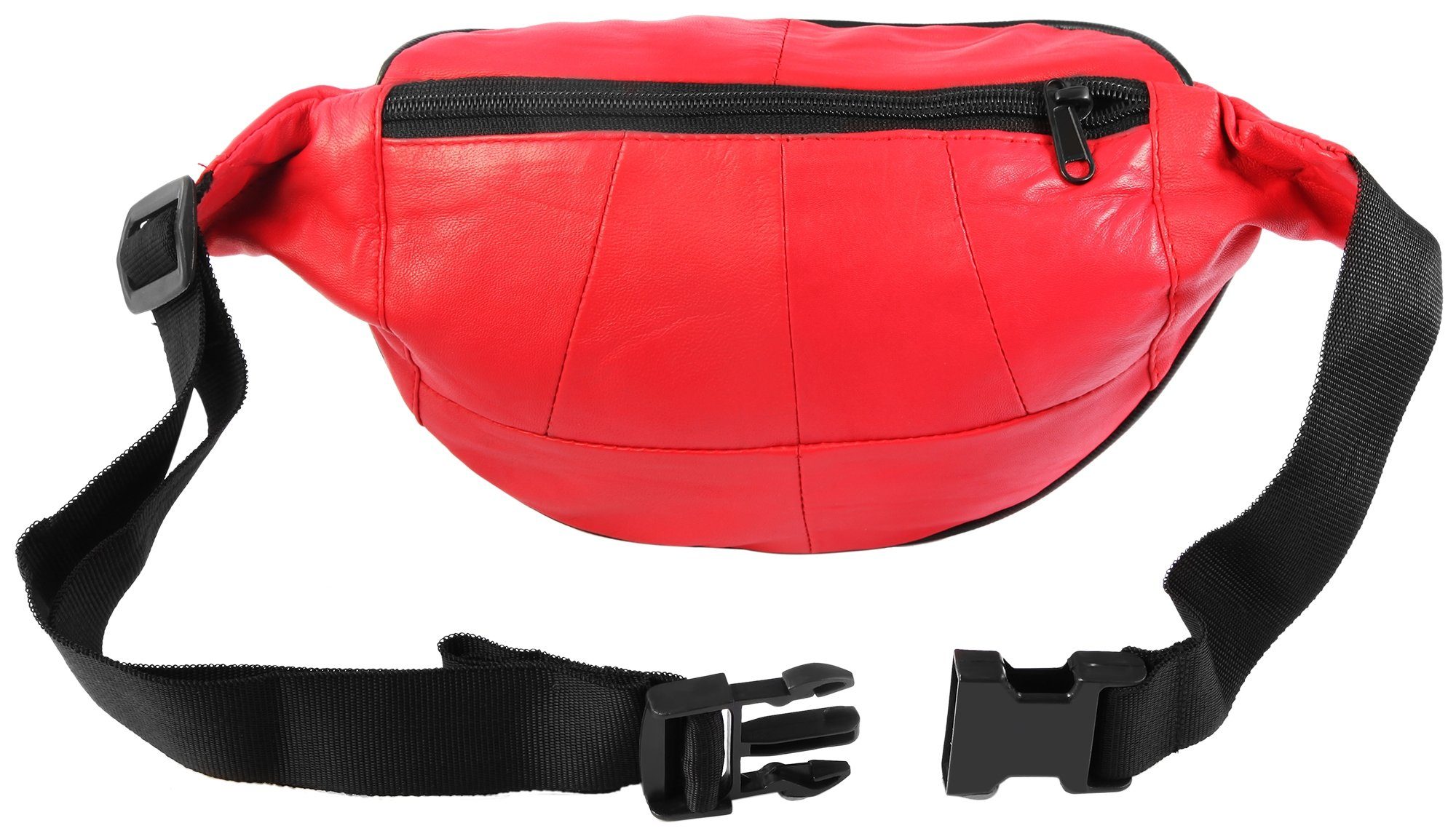 STEINMEISTER Bauchtasche Kiyam Unisex Hüfttasche Gürteltasche aus Echtleder