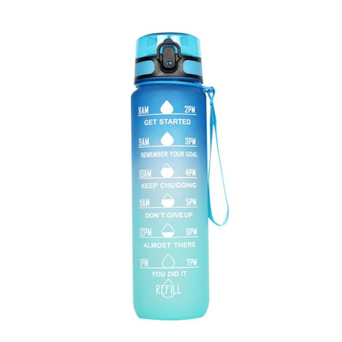 WS-Trend Trinkflasche XL Sportflasche Wasserflasche Flasche 1000 ml in 7 Farben