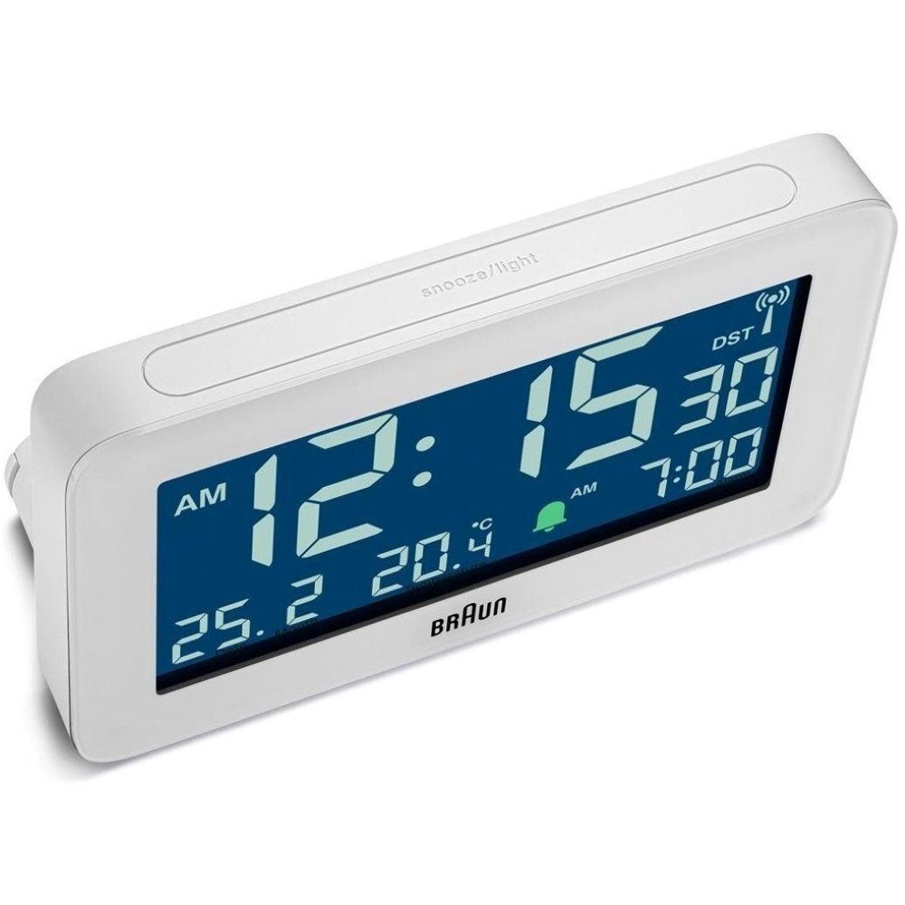 Braun Funkwecker BC10W - Funkwecker - weiß