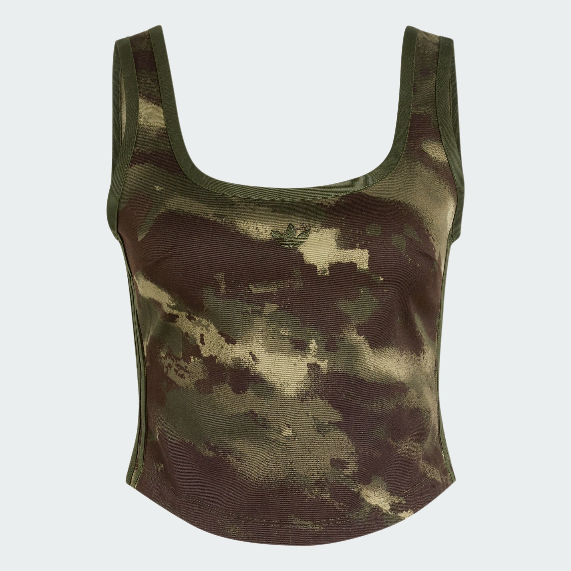 adidas Originals Crop-Top CAMO CORSET HEMD (1-tlg)