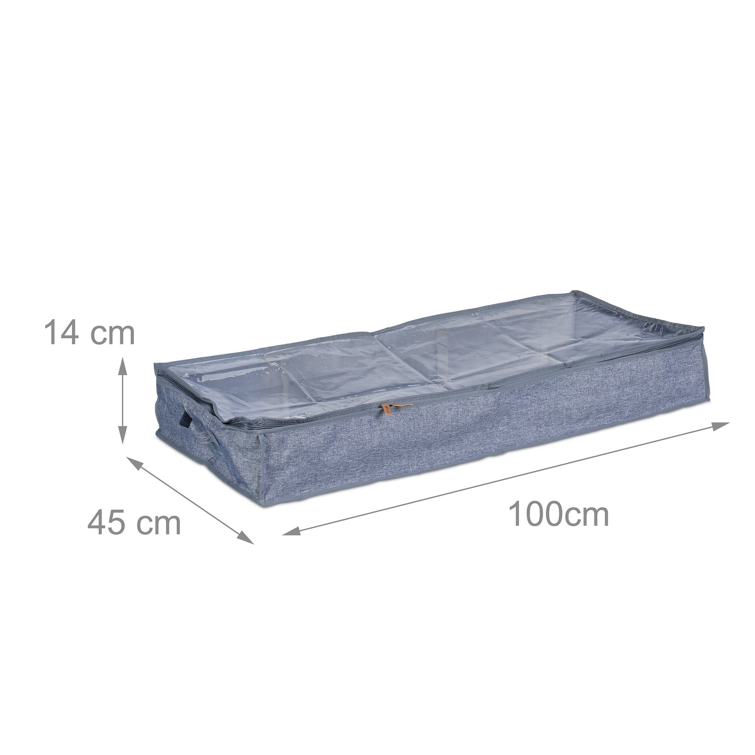 relaxdays Unterbettkommode im 3er Set