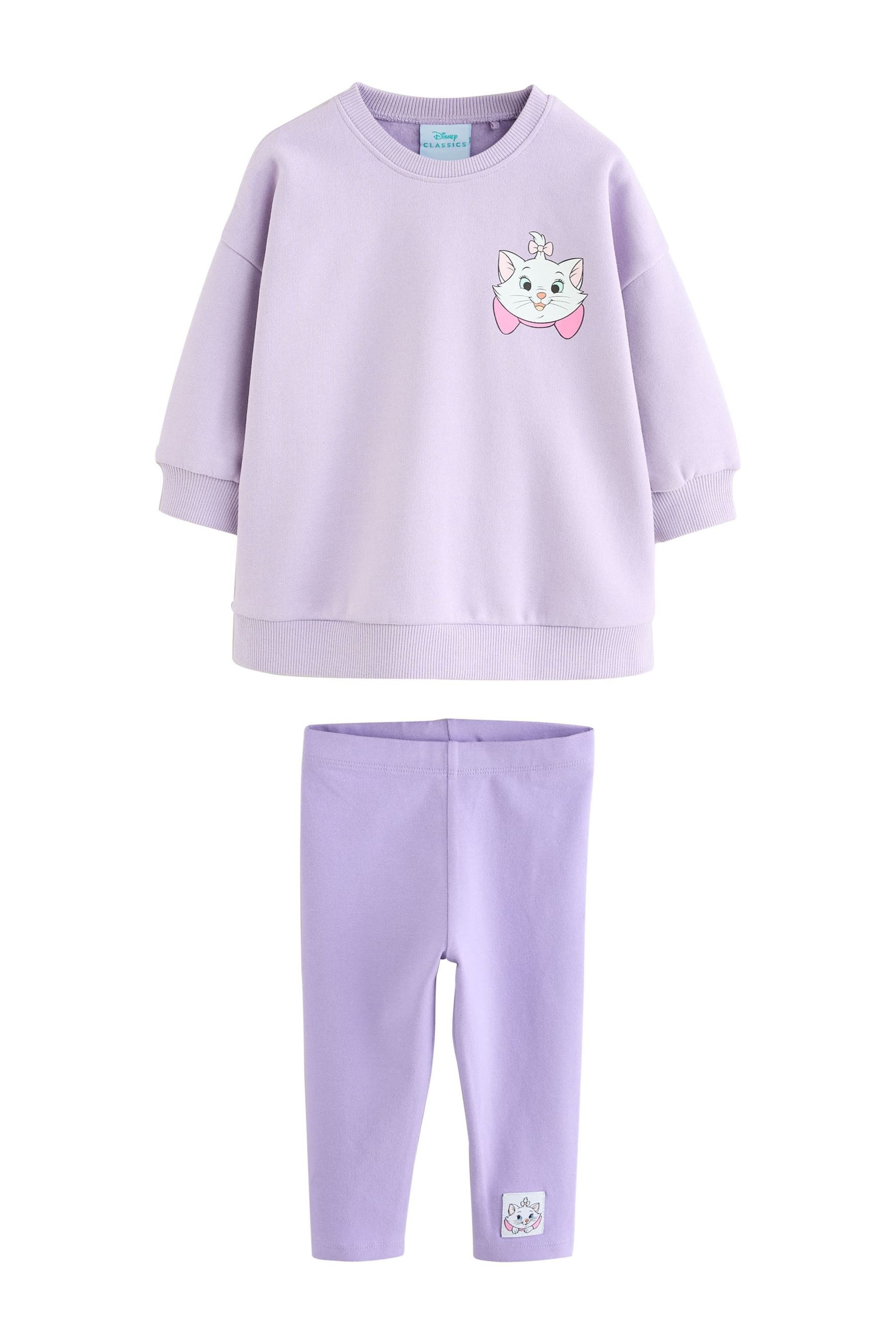 Next Top & Leggings Sweatshirts und Leggings im Set, Disney Aristocats (2-tlg)