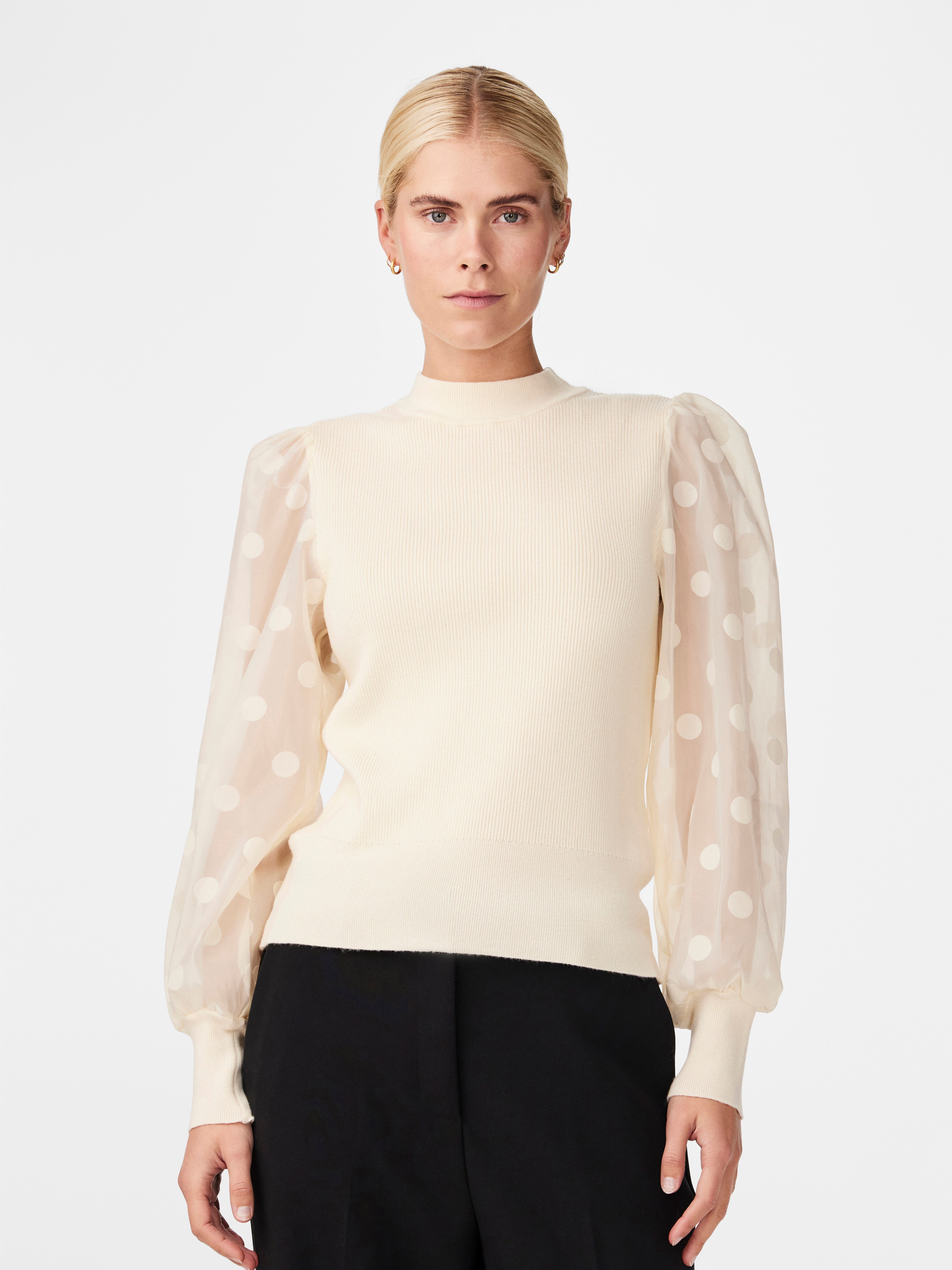Rundhalspullover YASDOTME LS KNIT PULLOVER S. NOOS