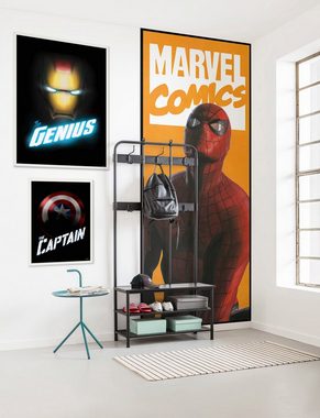 Komar Wandbild Avengers The Captain, (1 St), Kinderzimmer, Schlafzimmer, Wohnzimmer