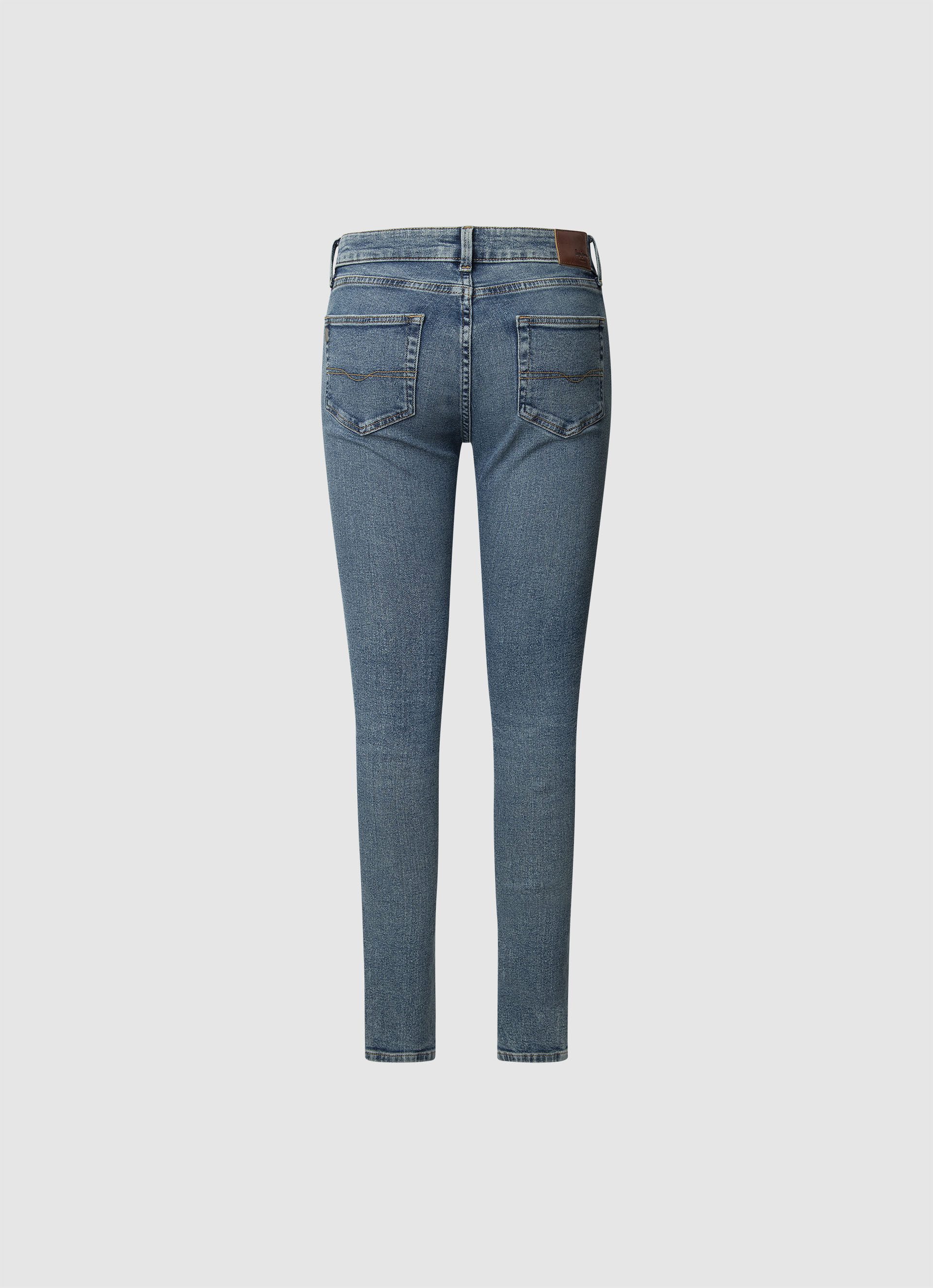 Pepe Jeans Skinny-fit-Jeans SKINNY JEANS MW günstig online kaufen