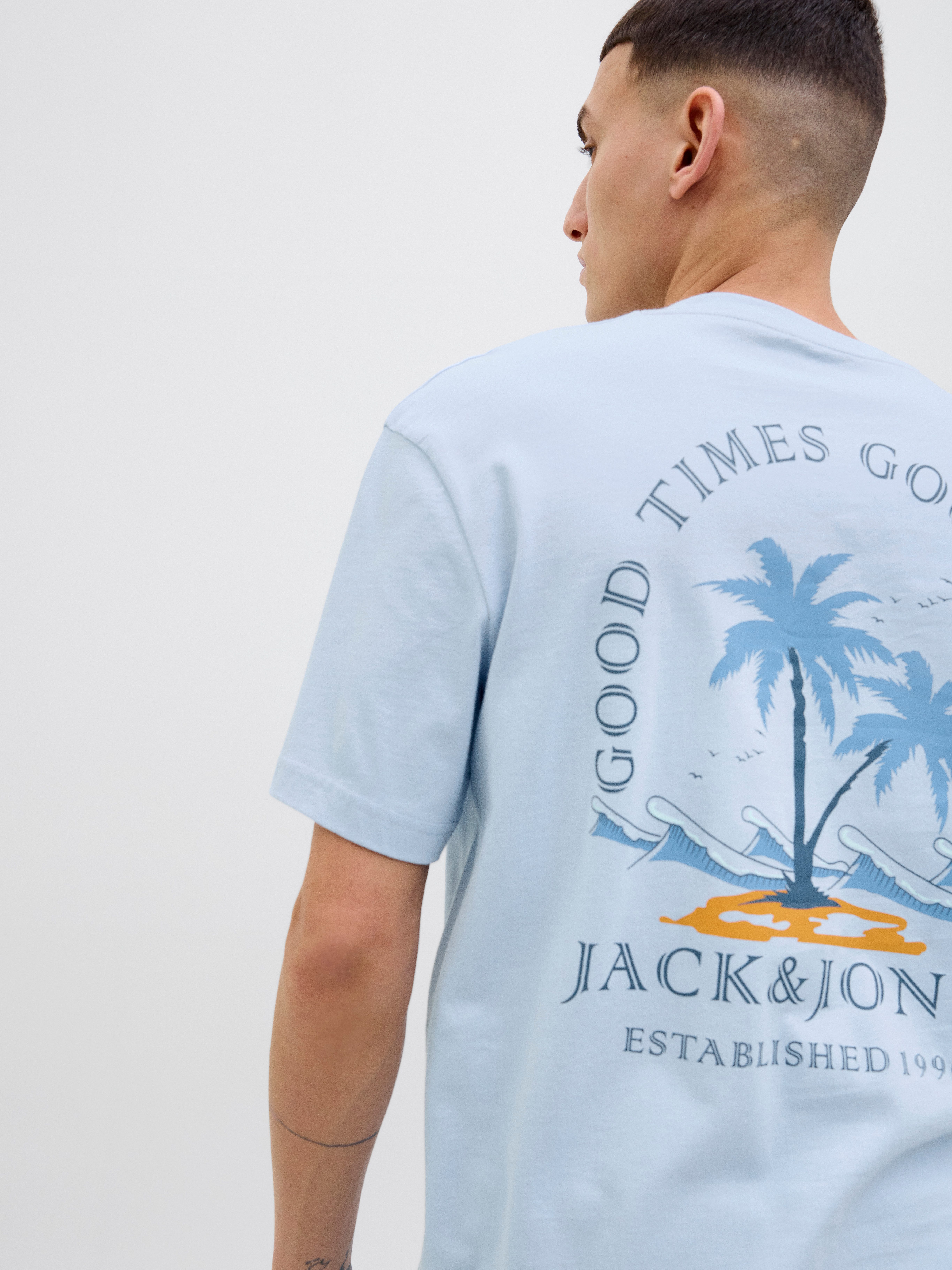 Jack & Jones Rundhalsshirt JJSUMMER VIBES günstig online kaufen