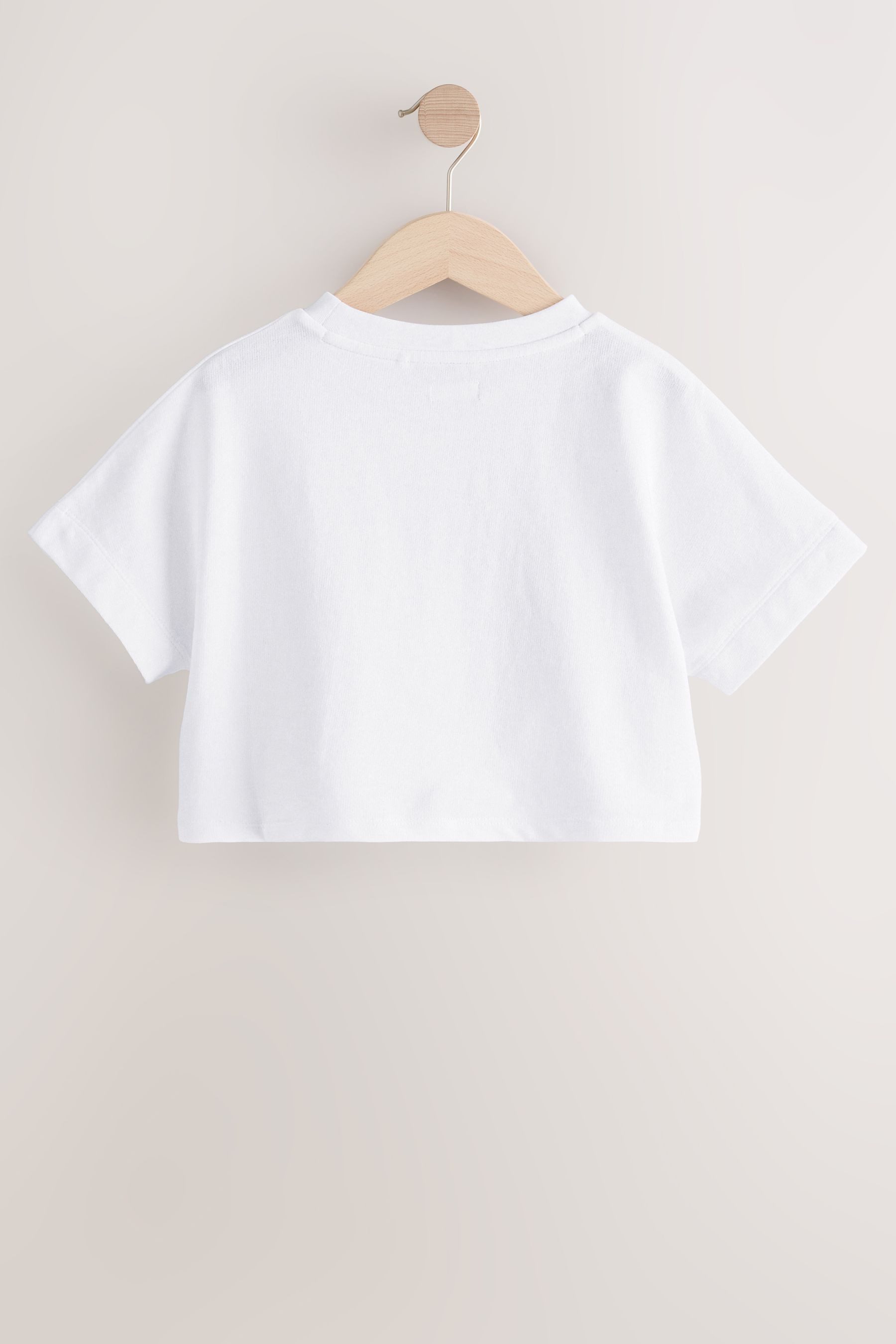 Next T-Shirt Kastiges T-Shirt 100 % Baumwolle günstig online kaufen