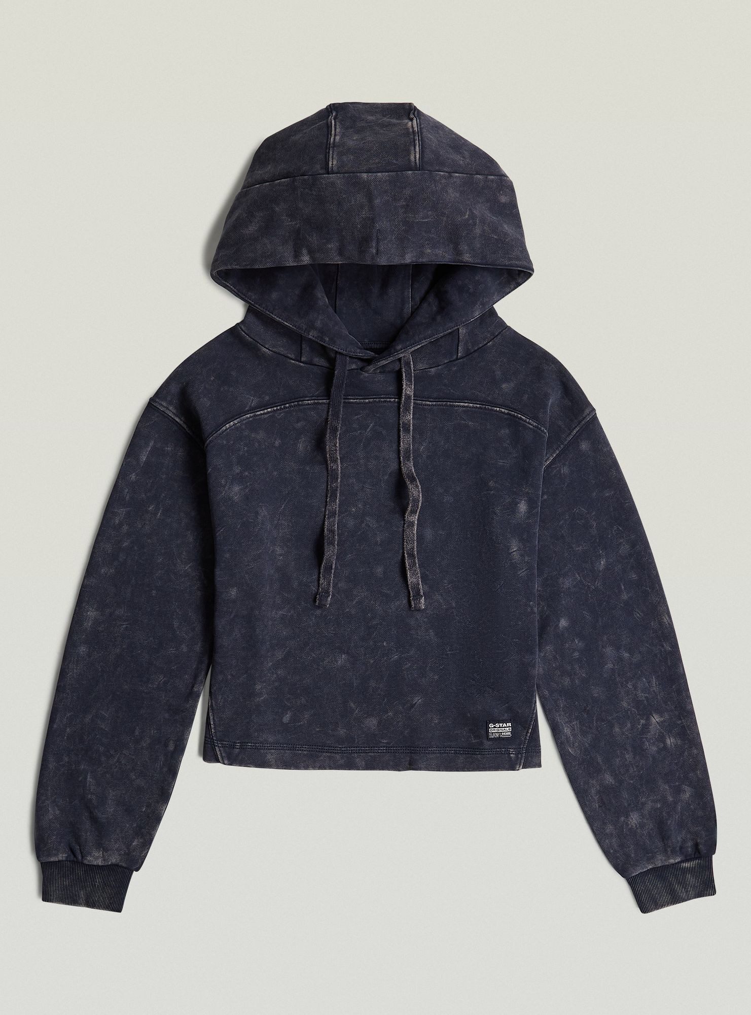 G-STAR Longpullover Overdyed Loose Hooded Sweatshirt