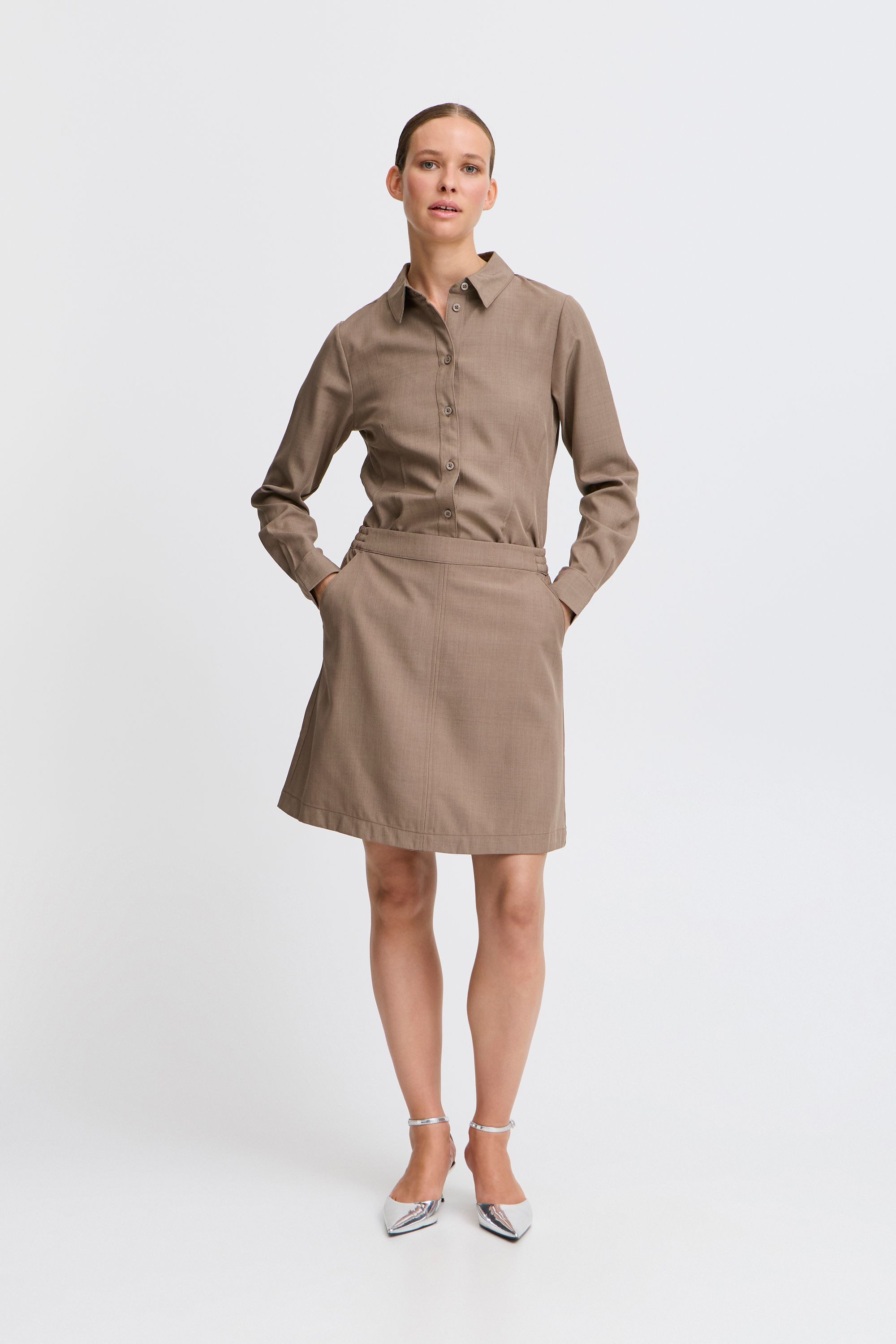 b.young A-Linien-Rock BYMMMIDDE SHORT SKIRT - günstig online kaufen