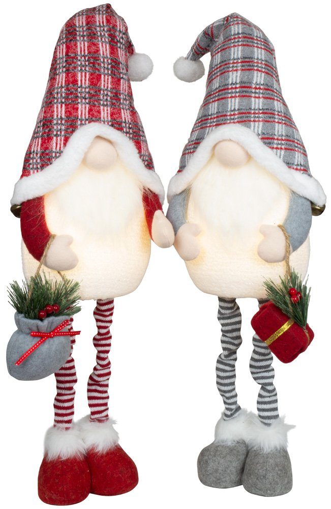 Christmas Paradise Weihnachtsfigur ausziehbarer XL Wichtel 55-70cm (70-85cm günstig online kaufen