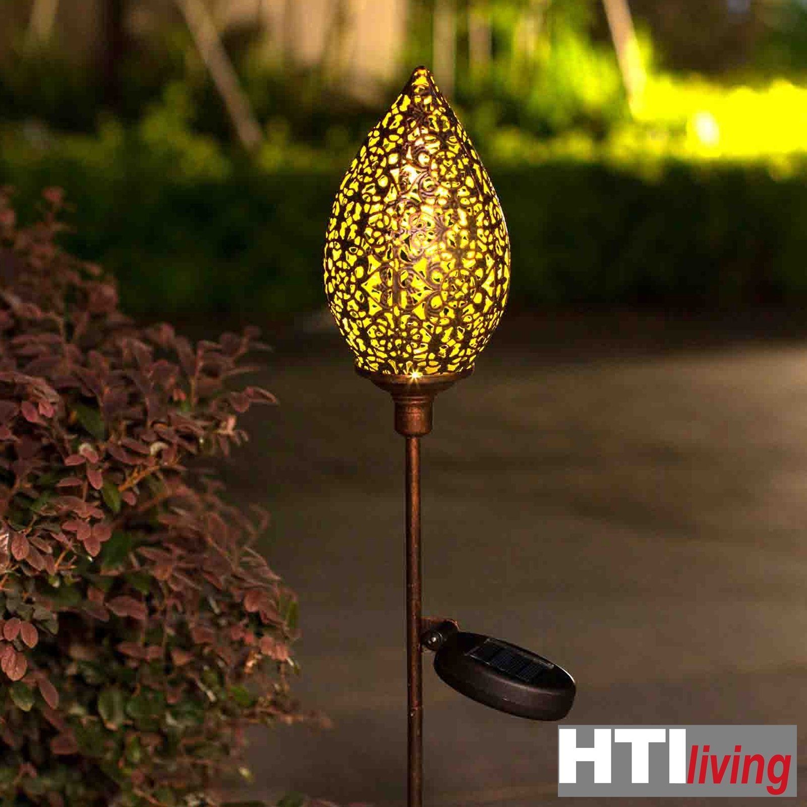 HTI-Living LED Solarleuchte Solarlampe Knospe 2er Set Soley, Solarstecker G günstig online kaufen