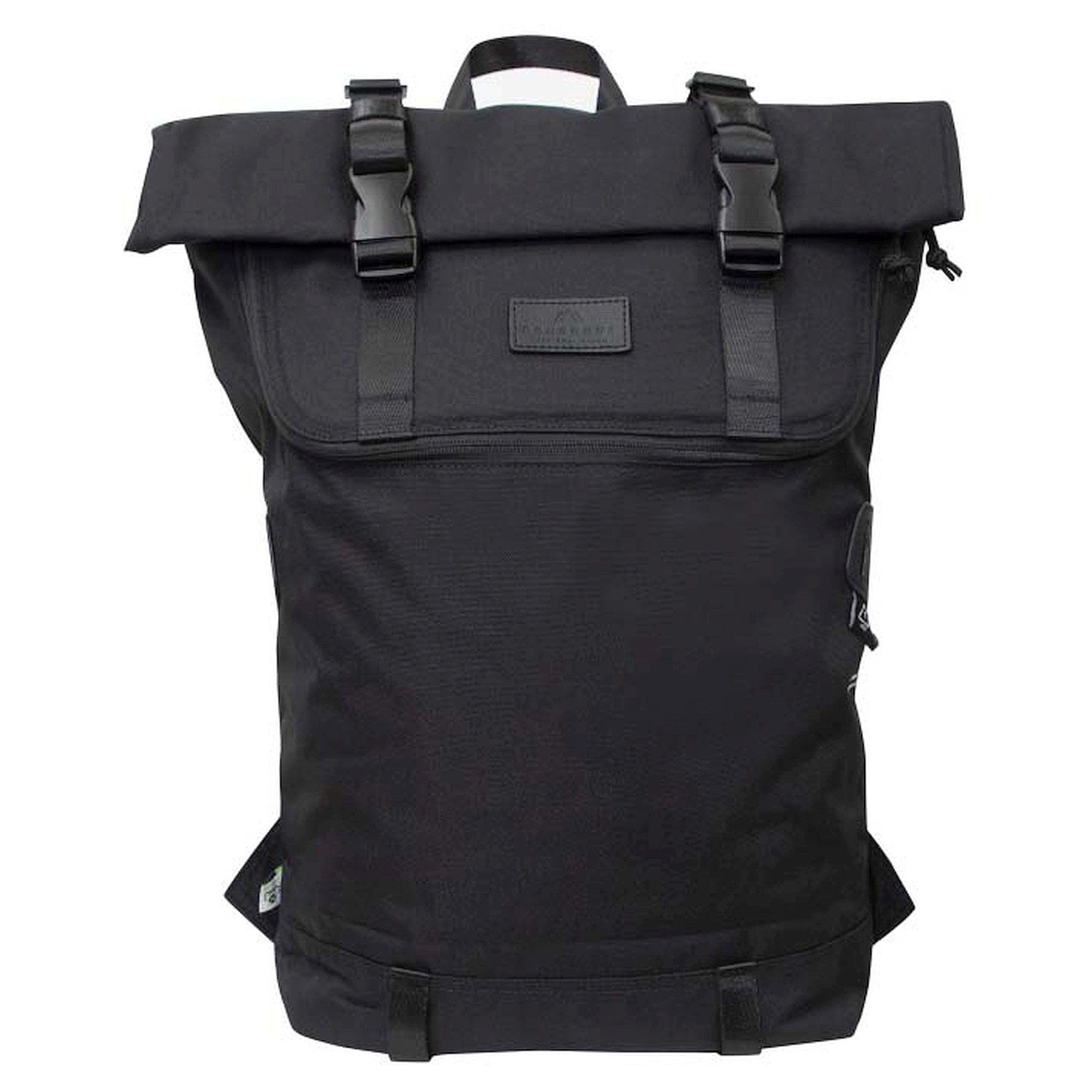 Doughnut Rucksack Reborn Black Series 18 - Rolltop Rucksack 15" (black)