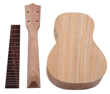 Classic Cantabile Ukulele UC-240 Konzert-Ukulele Bausatz, Konzert-Ukulele, Do-it-Yourself, DIY, Lindenholz, Uke selbst bauen