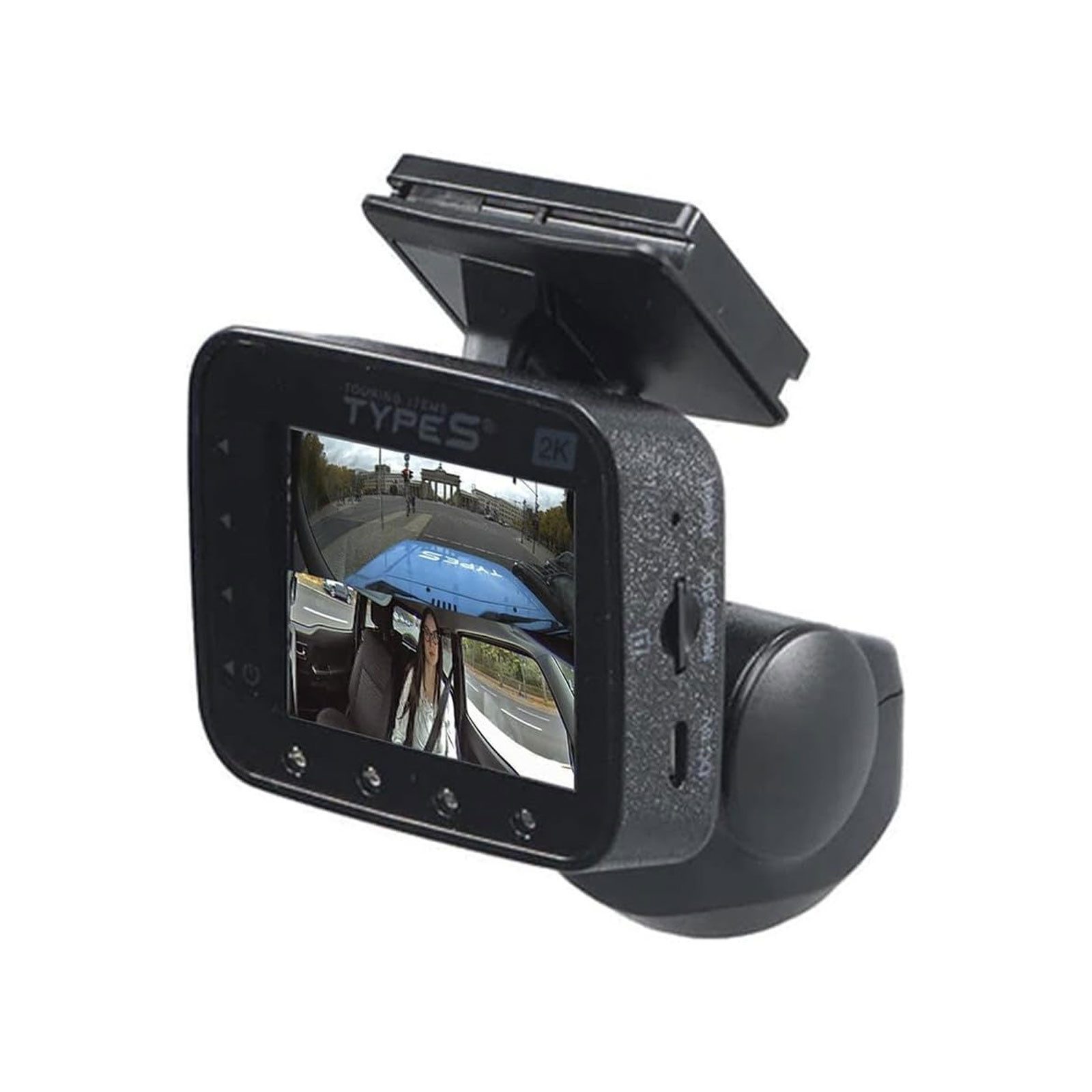 Type S 360 Pro Dashcam (Dashcam 360 Grad Rundumsicht, App Steuerung)