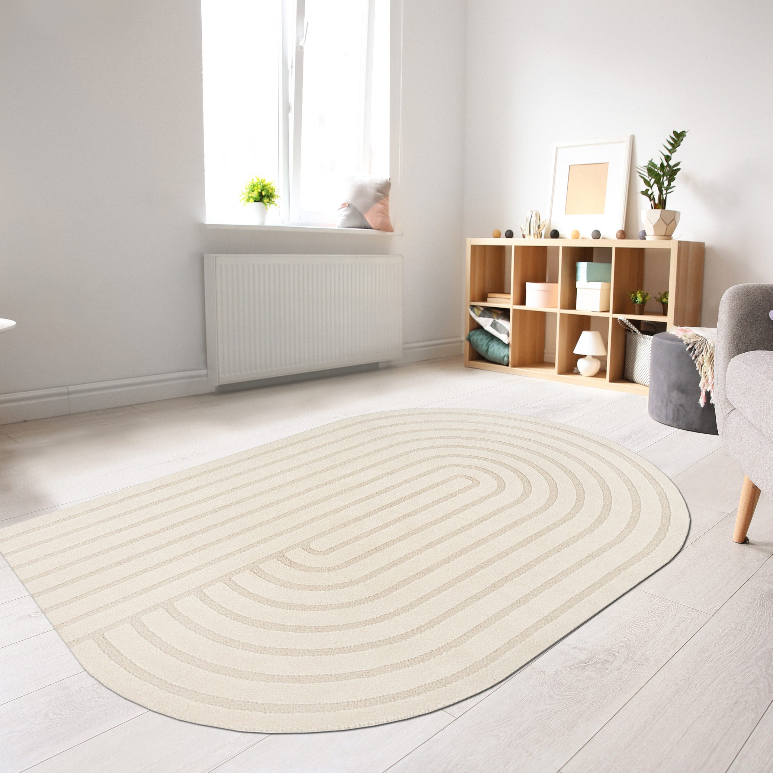 Carpetia Teppich Shape Teppich Schlafzimmer Wohnzimmer günstig online kaufen